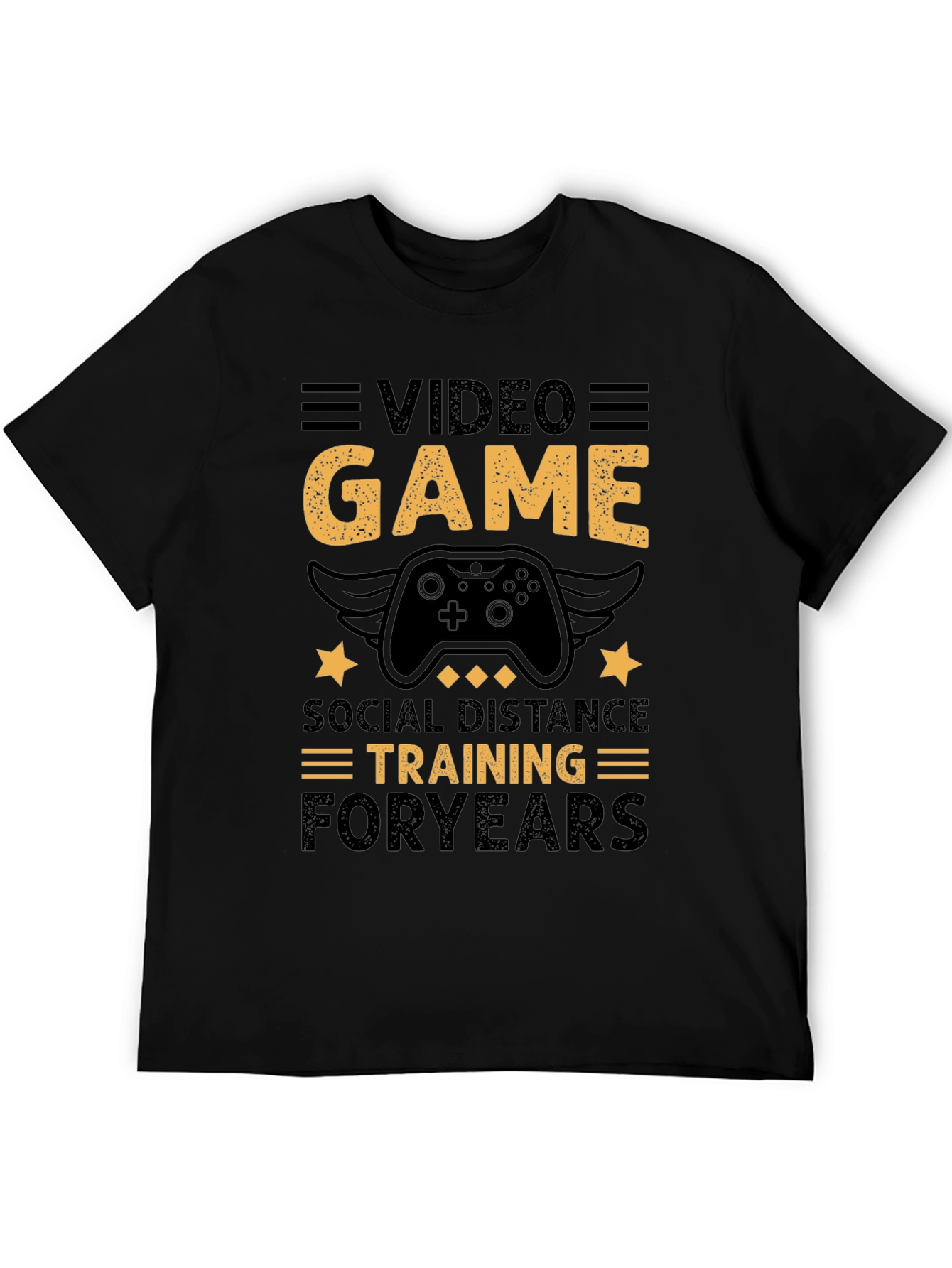 Video Game Social Distance Training T-Shirt