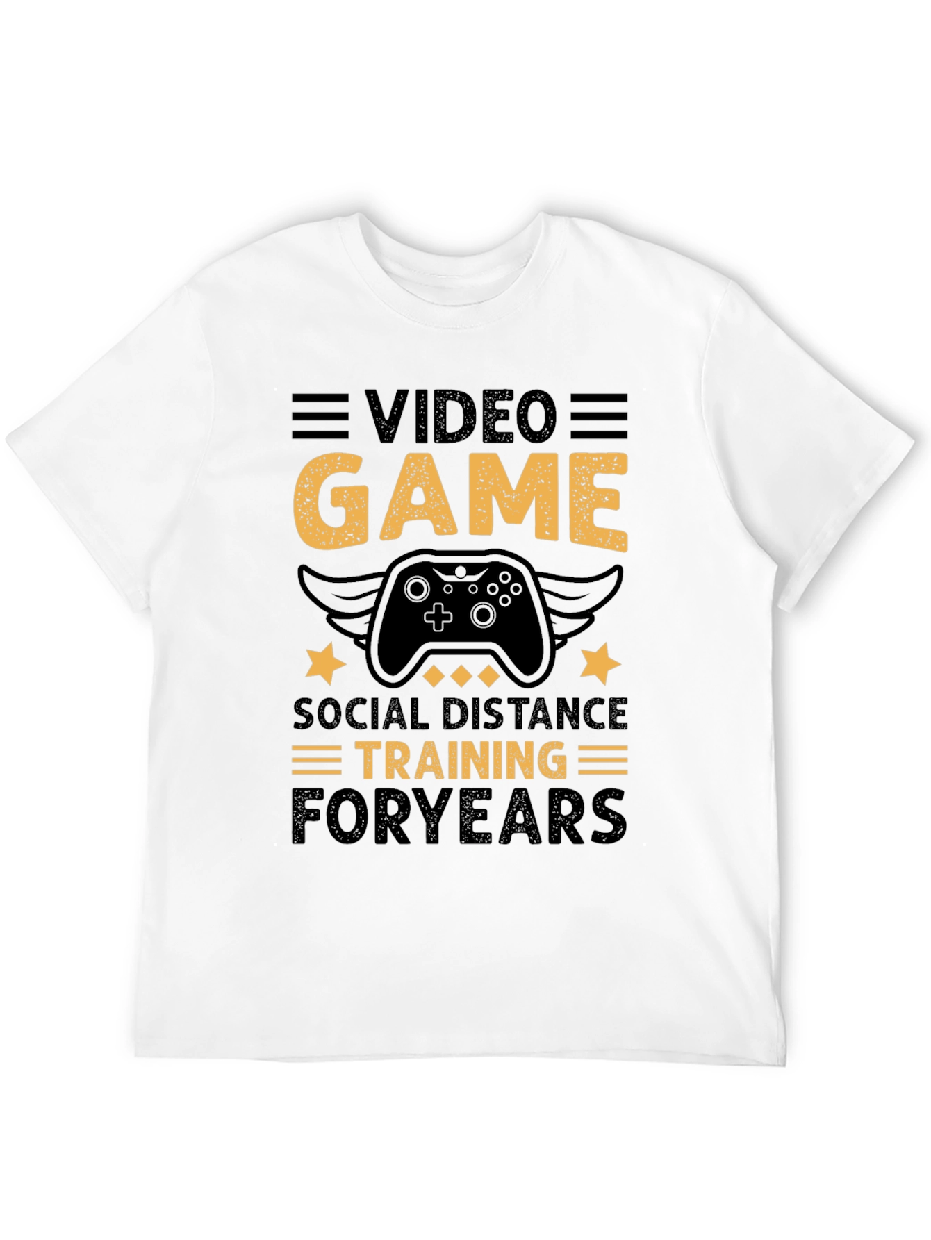 Video Game Social Distance Training T-Shirt