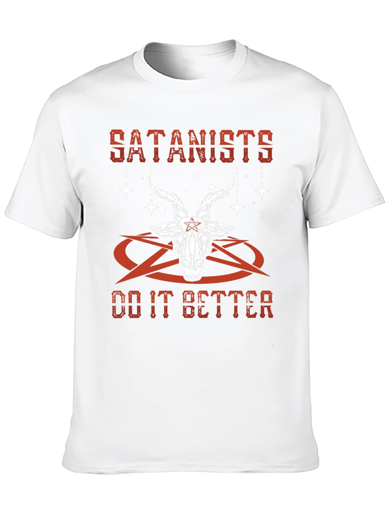 Satanists Do It Better Graphic T-Shirt