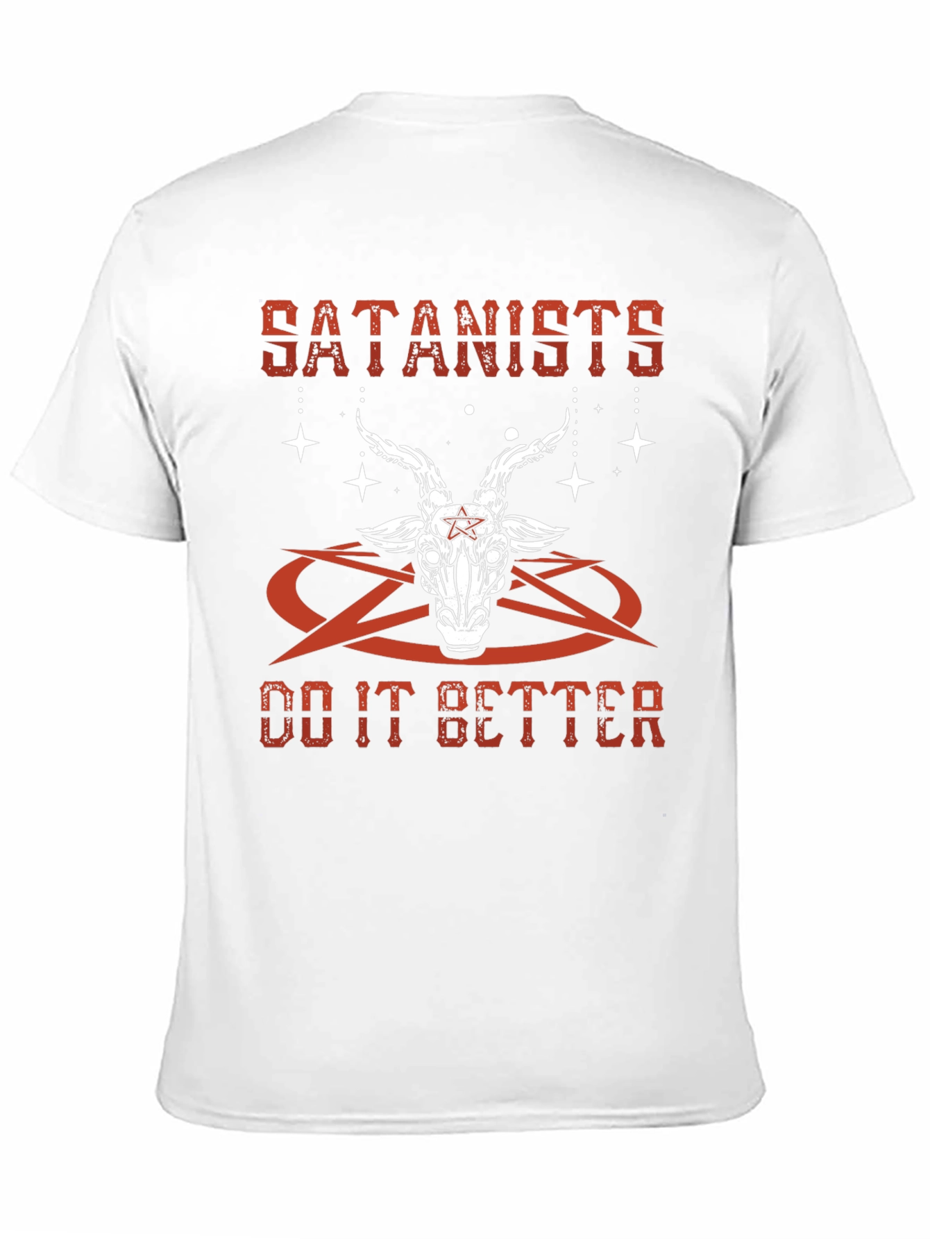 Satanists Do It Better Graphic T-Shirt