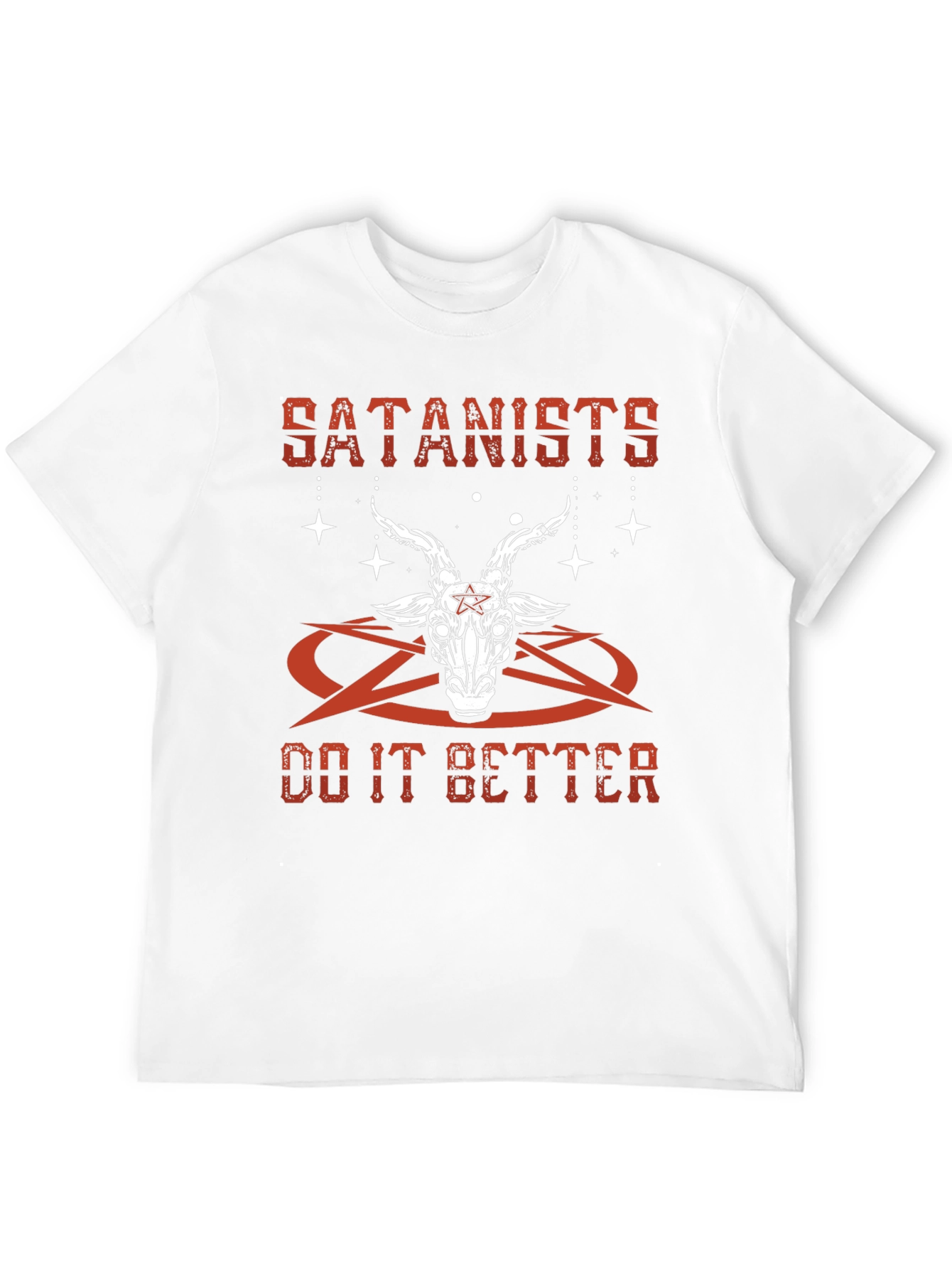 Satanists Do It Better Graphic T-Shirt