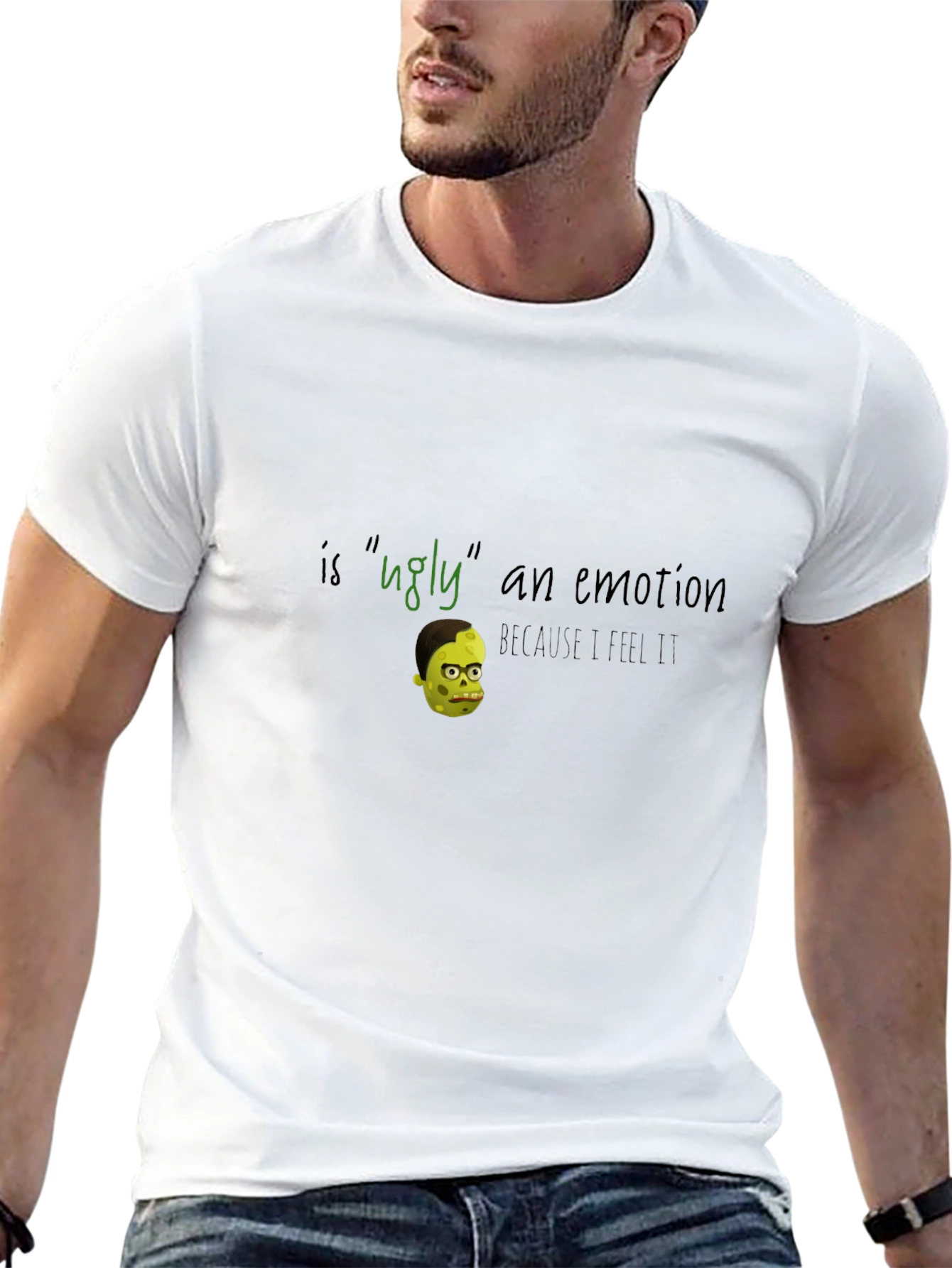 Ugly Emotion T-Shirt - Humorous Graphic Tee