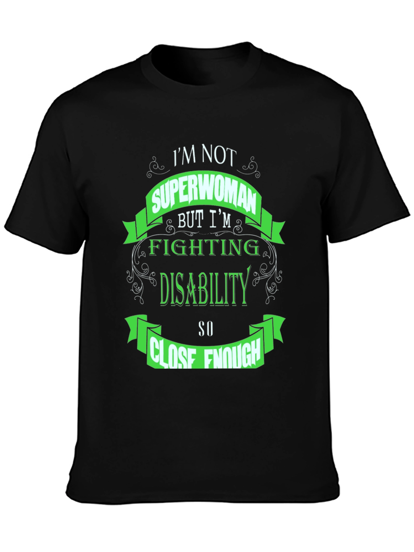 Superwoman Disability Awareness T-Shirt