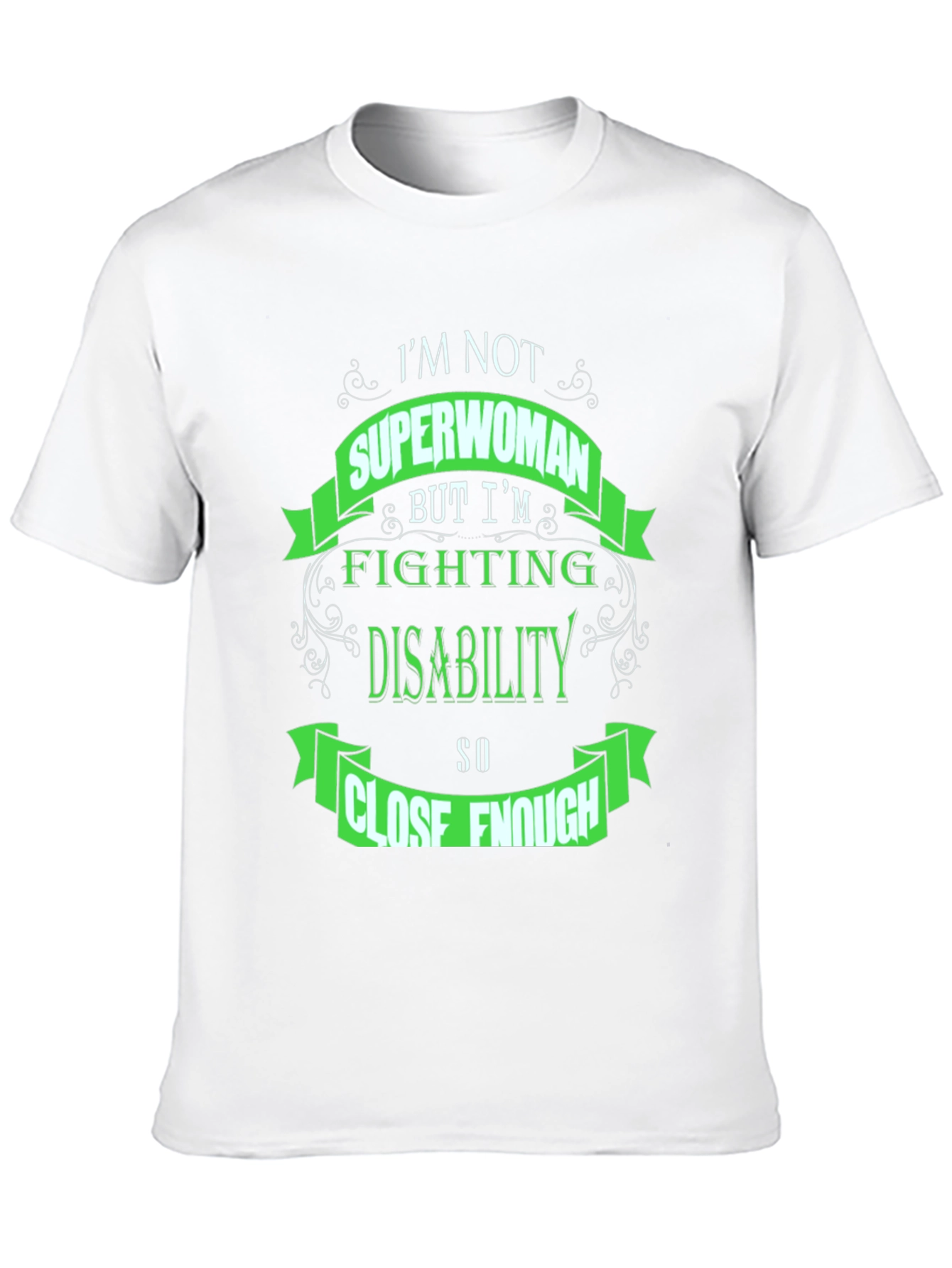 Superwoman Disability Awareness T-Shirt