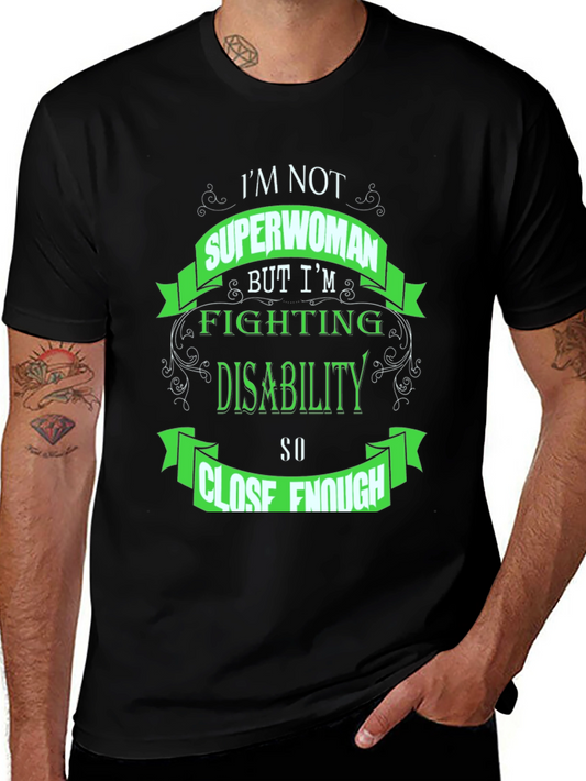 Superwoman Disability Awareness T-Shirt