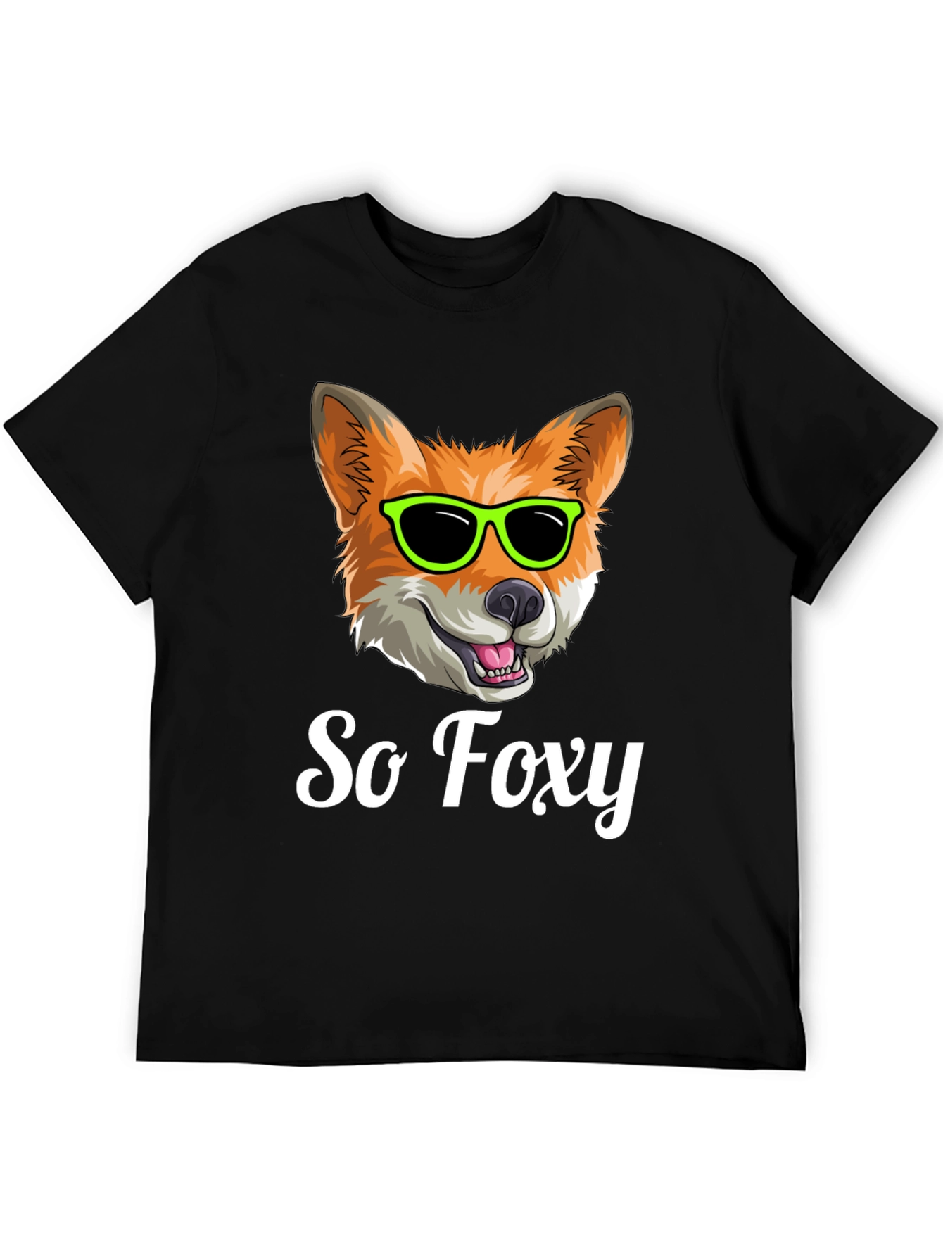 So Foxy T-Shirt - Cool Fox with Sunglasses