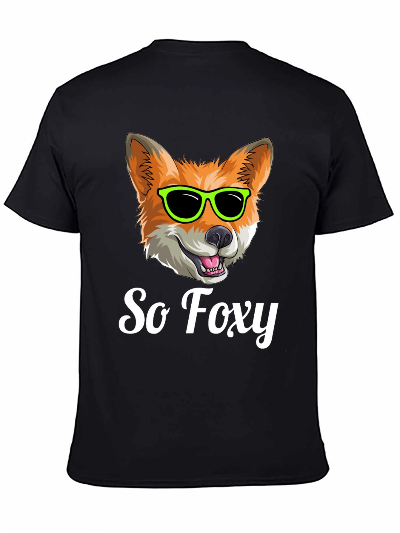 So Foxy T-Shirt - Cool Fox with Sunglasses