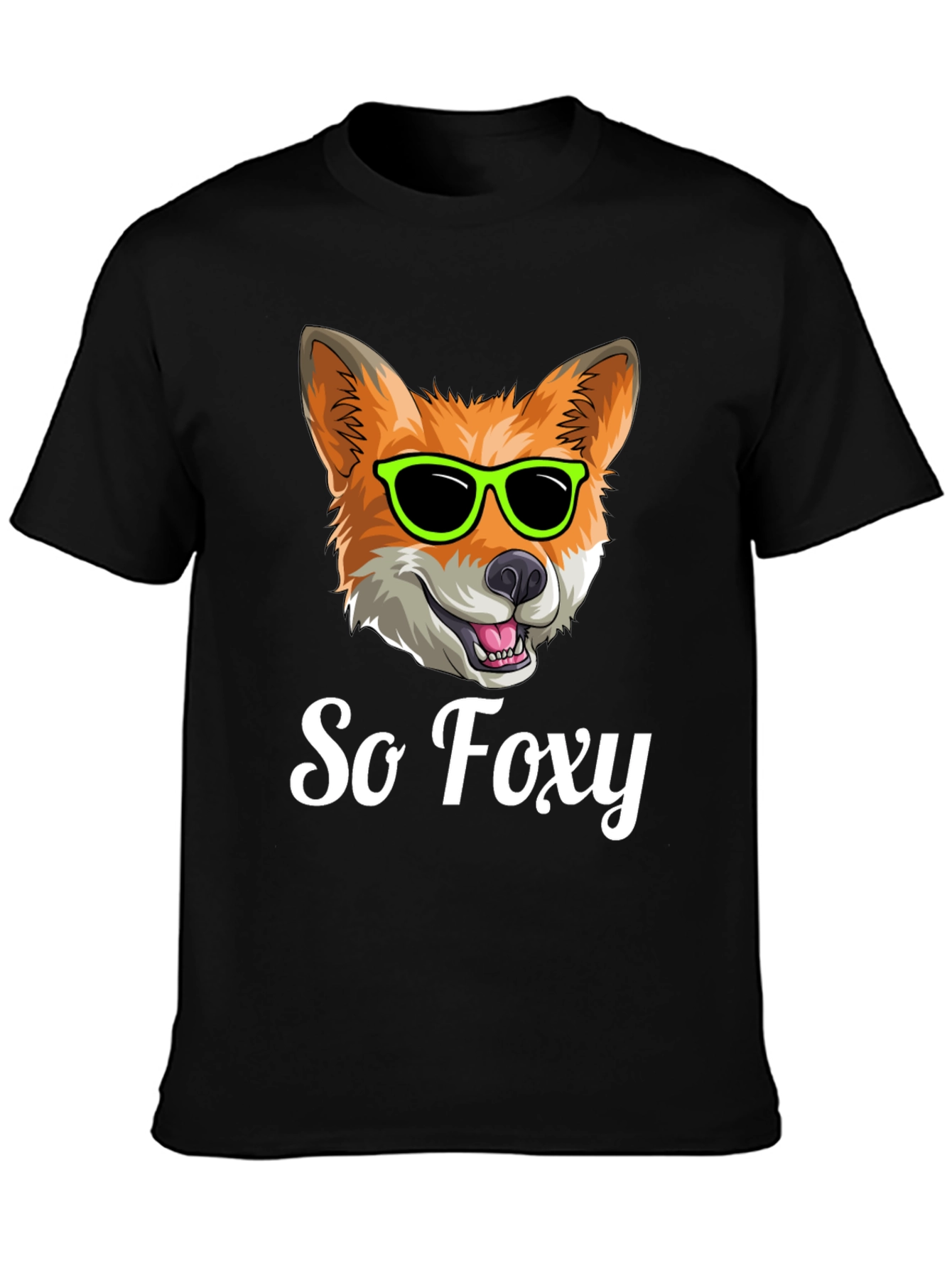 So Foxy T-Shirt - Cool Fox with Sunglasses