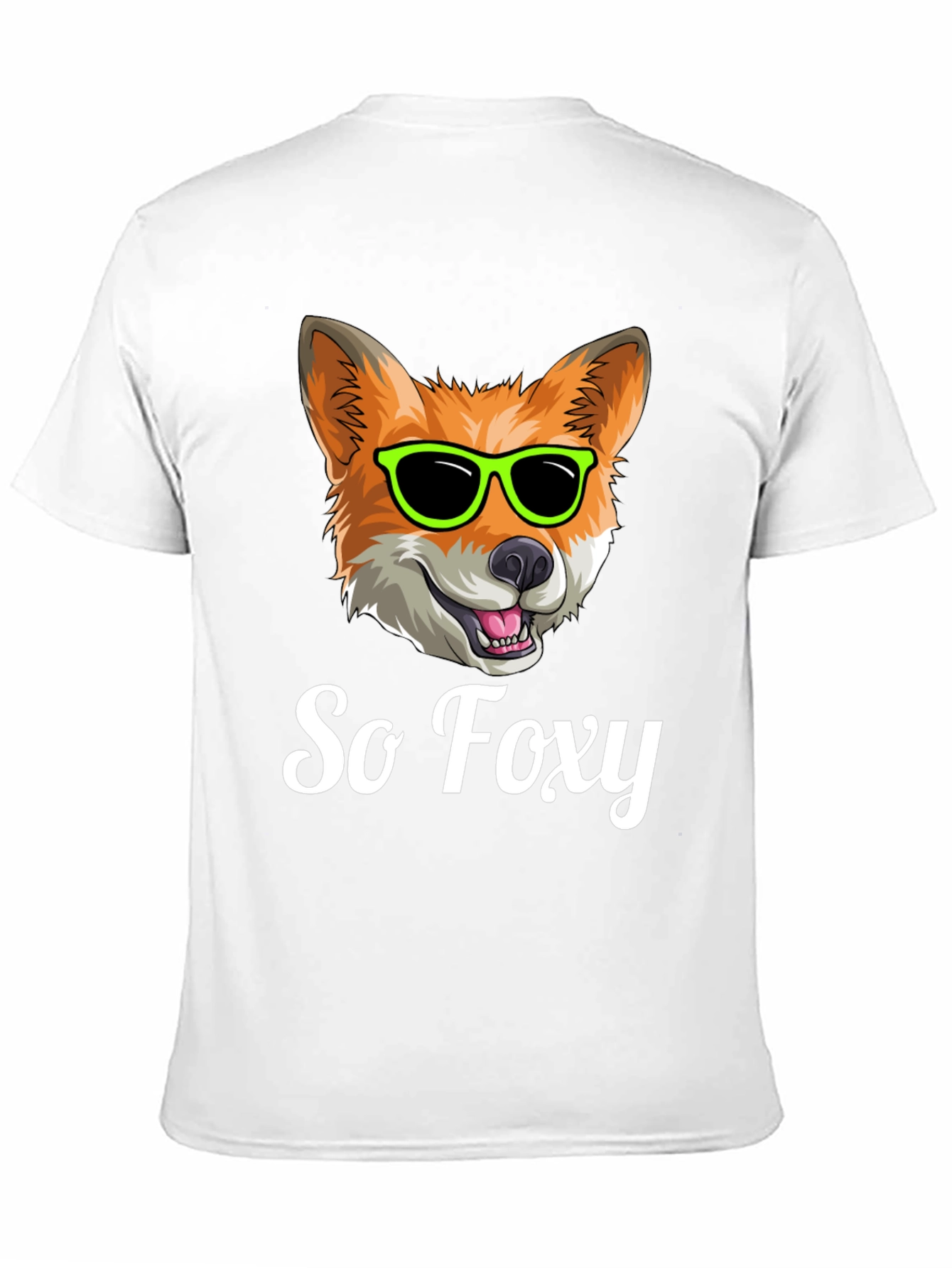 So Foxy T-Shirt - Cool Fox with Sunglasses