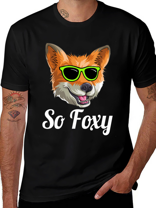 So Foxy T-Shirt - Cool Fox with Sunglasses