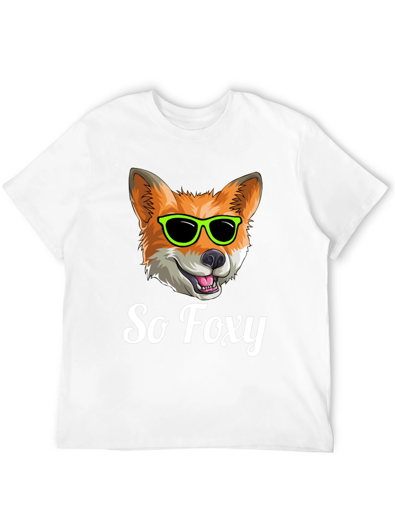 So Foxy T-Shirt - Cool Fox with Sunglasses