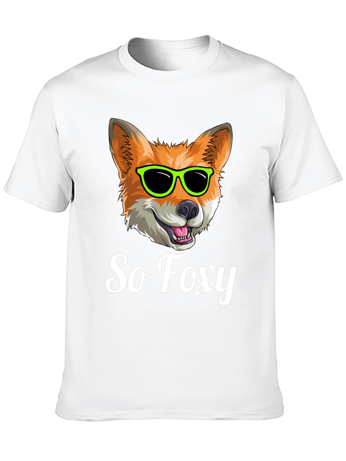 So Foxy T-Shirt - Cool Fox with Sunglasses
