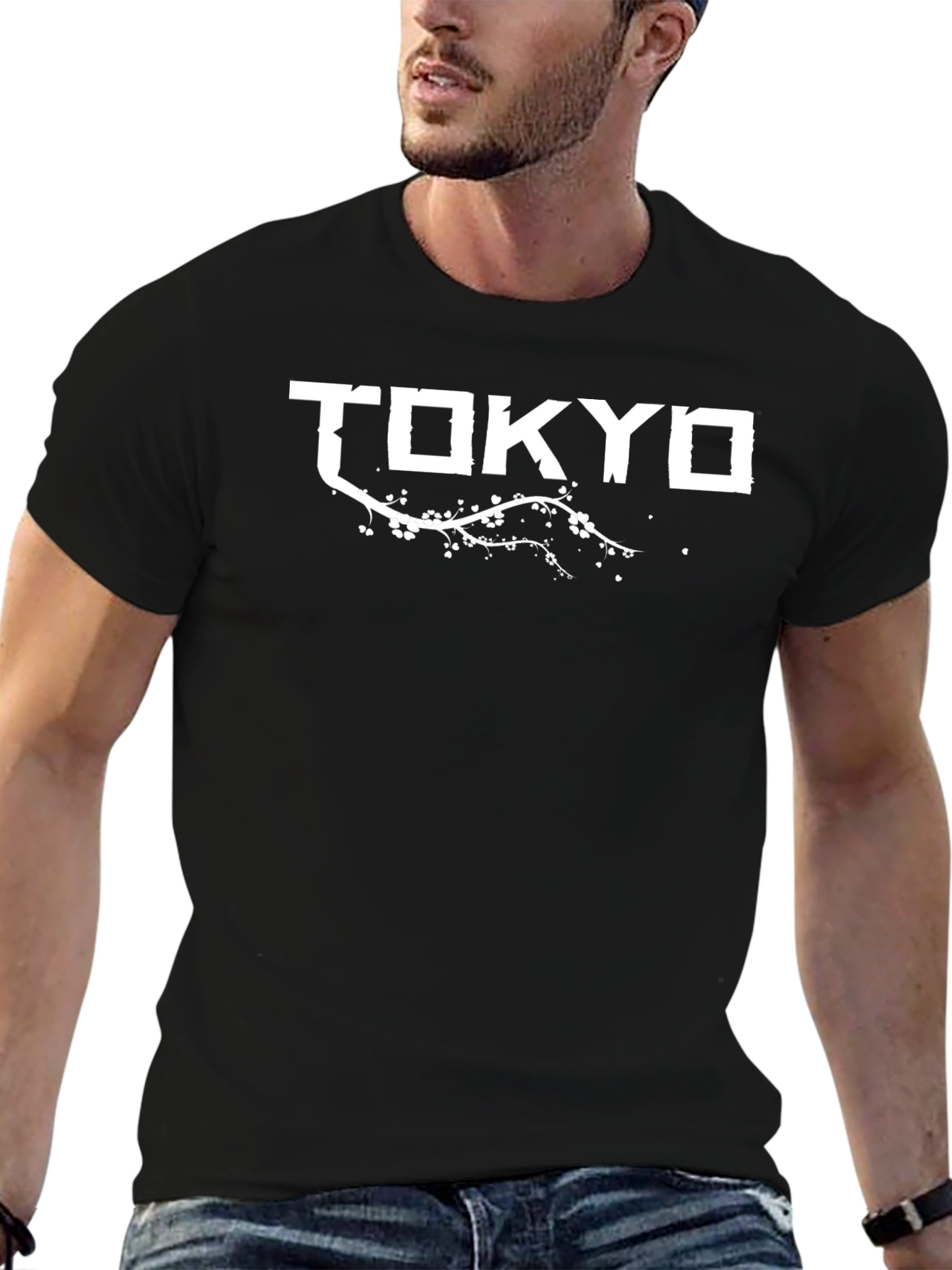 Tokyo Blossom Tee - Stylish Urban Graphic T-Shirt