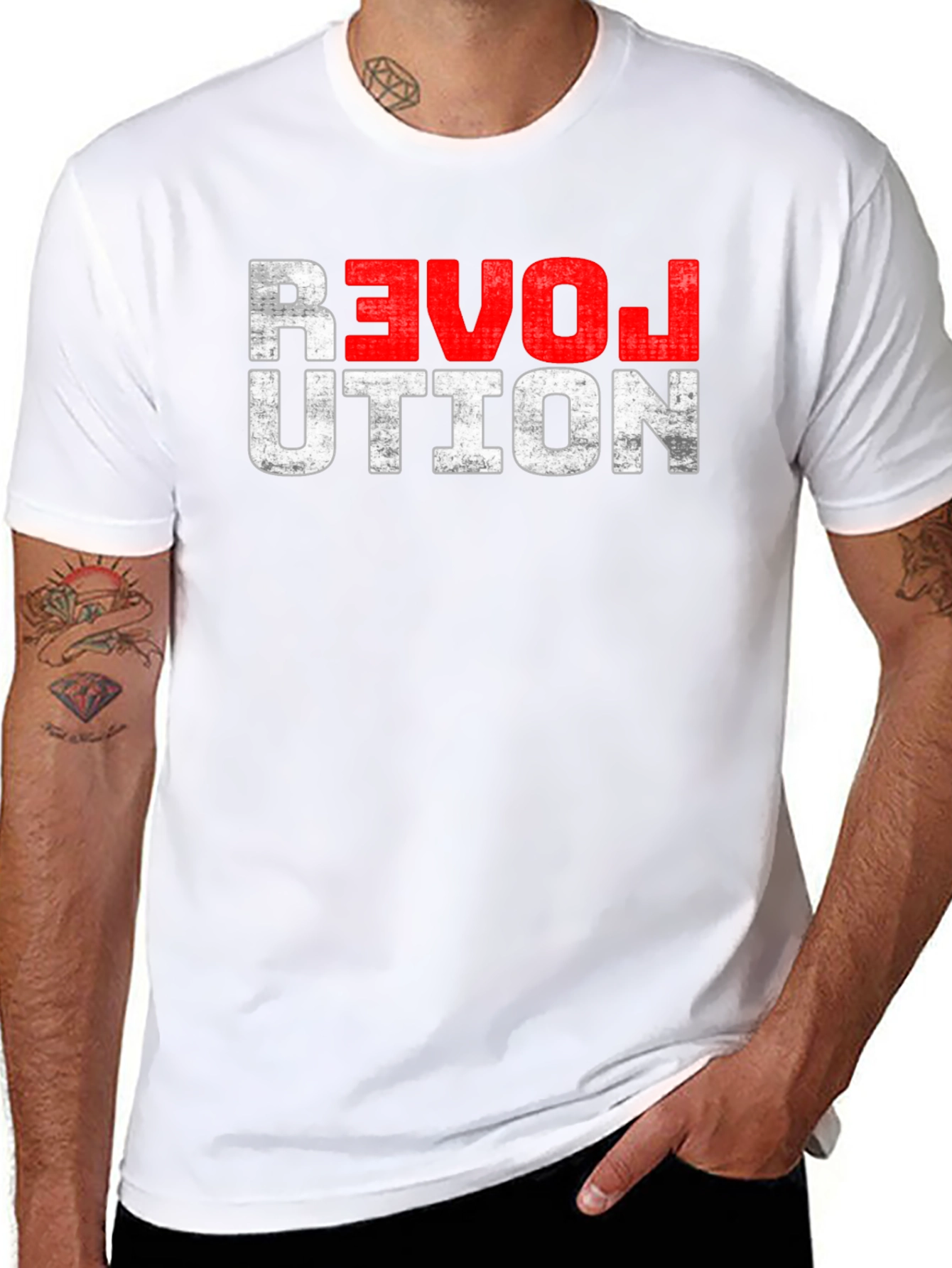 Revolution Love Graphic T-Shirt