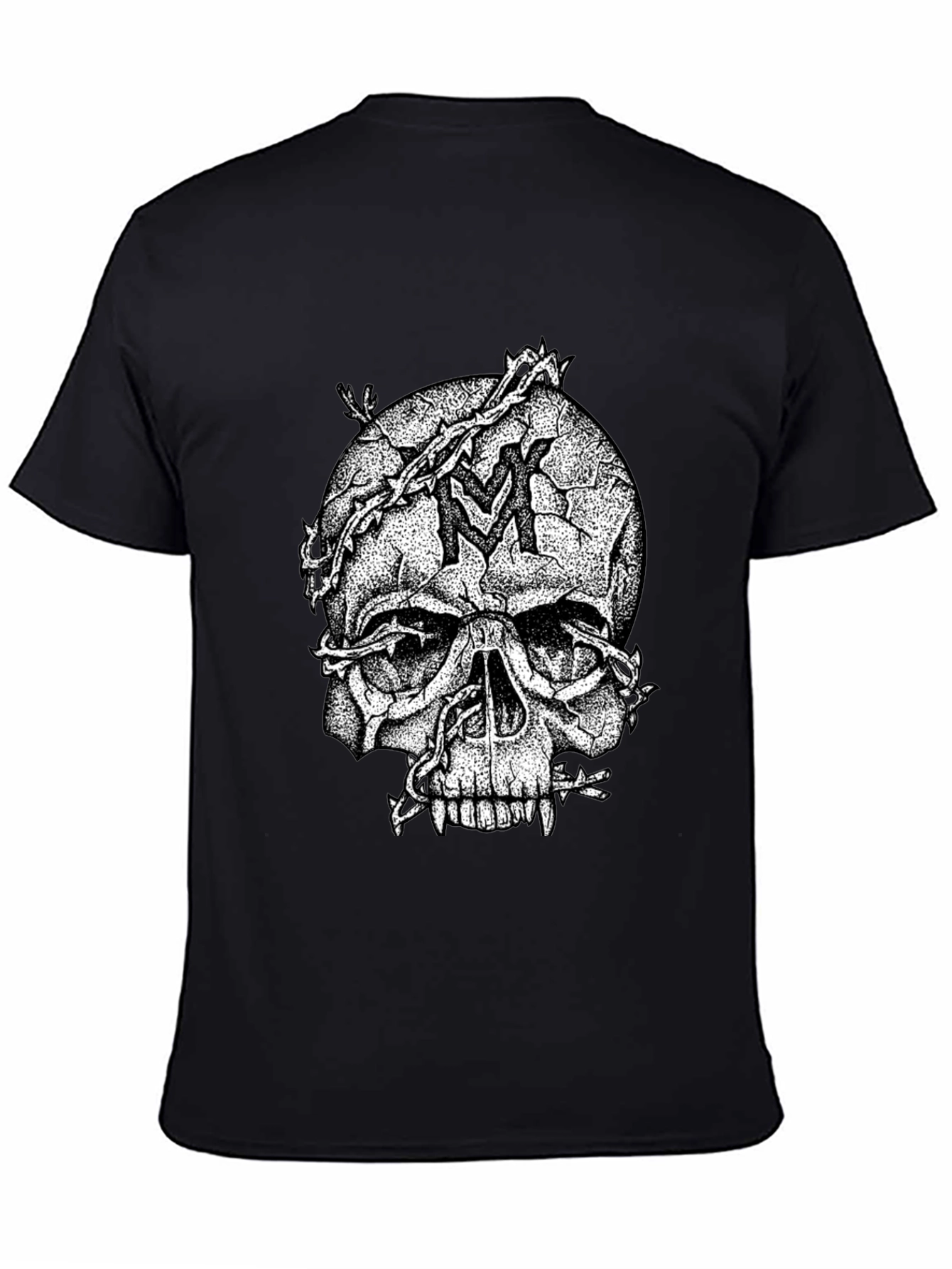 Skull Graphic Tee - Dark Fashion