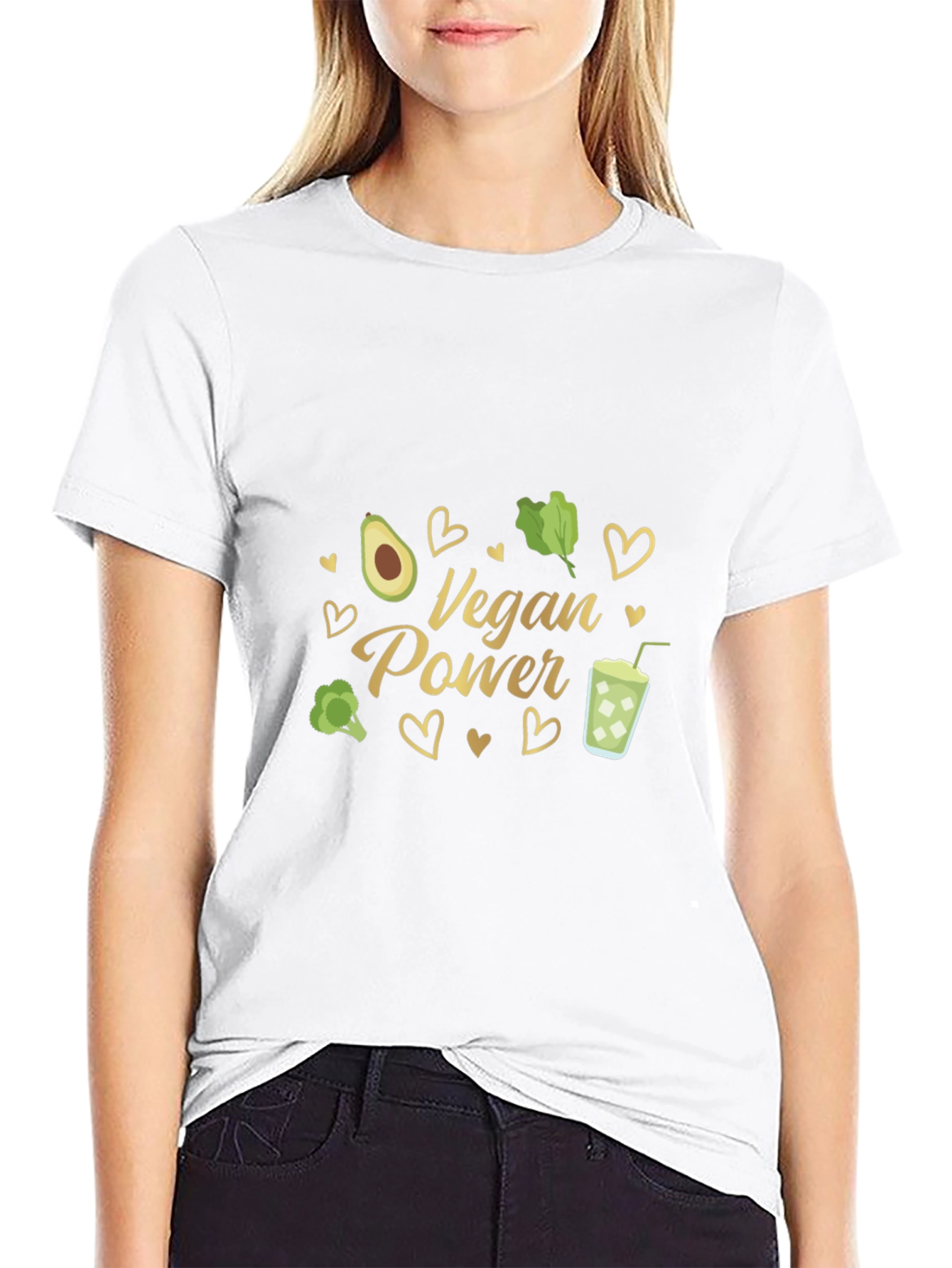 Vegan Power T-Shirt - Plant-Based Lifestyle Tee