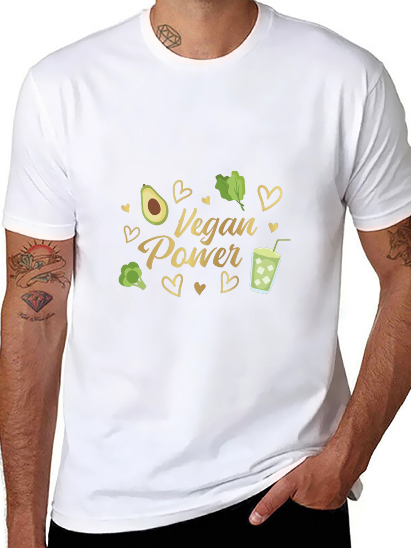 Vegan Power T-Shirt - Plant-Based Lifestyle Tee