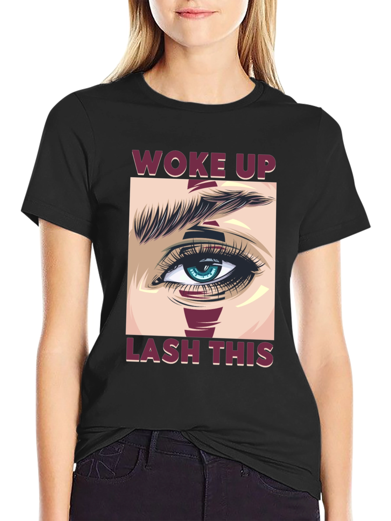 Woke Up Lash This Graphic Tee