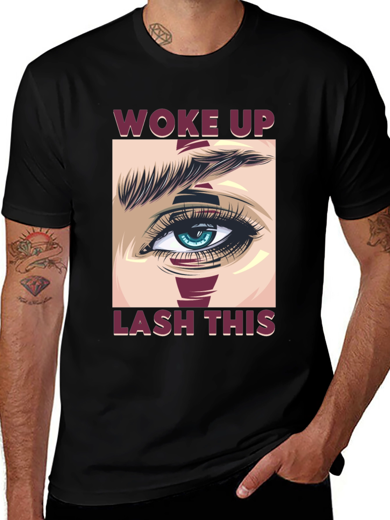 Woke Up Lash This Graphic Tee