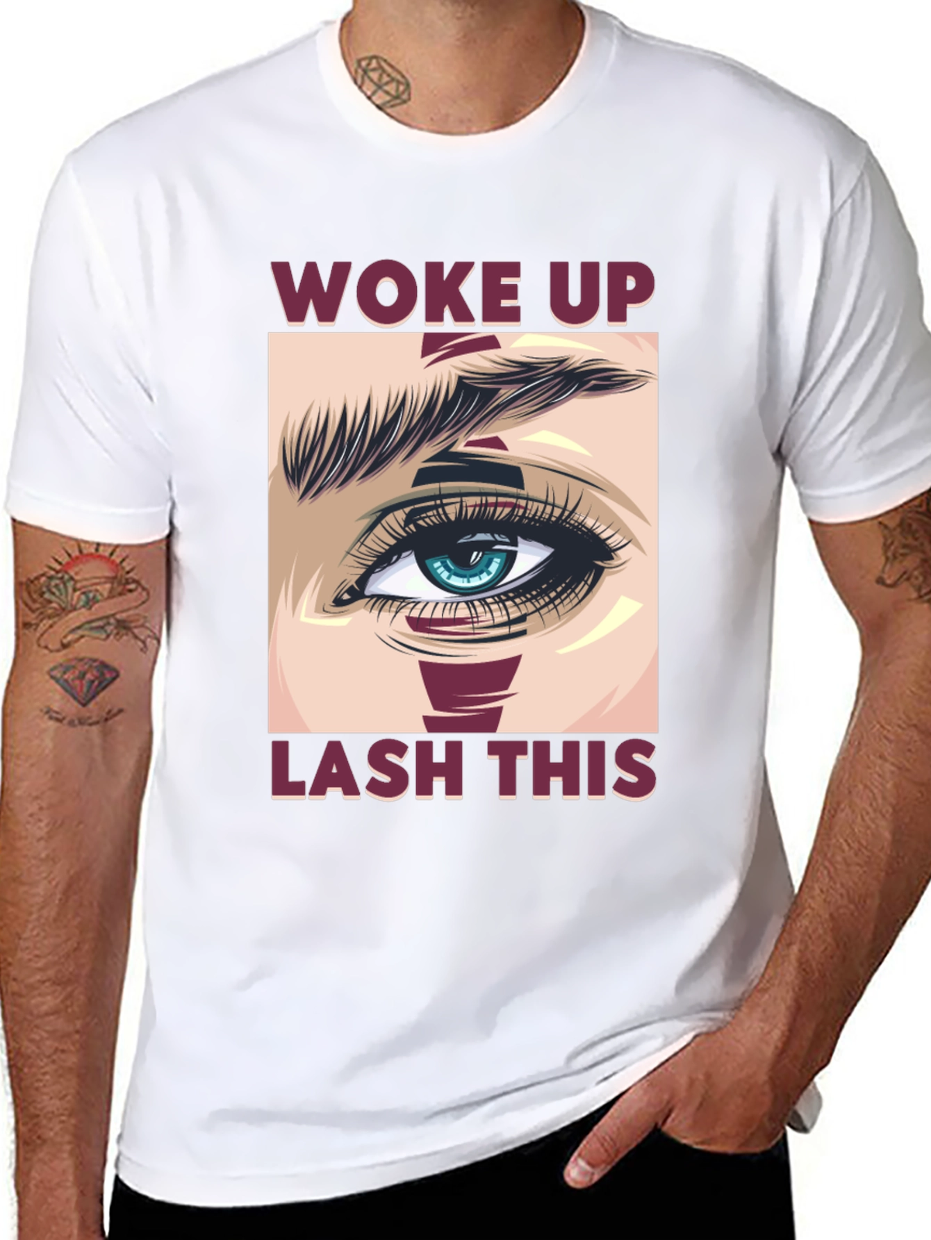 Woke Up Lash This Graphic Tee