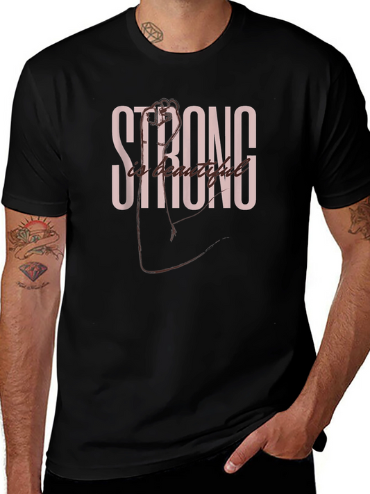 Strong is Beautiful Graphic T-Shirt