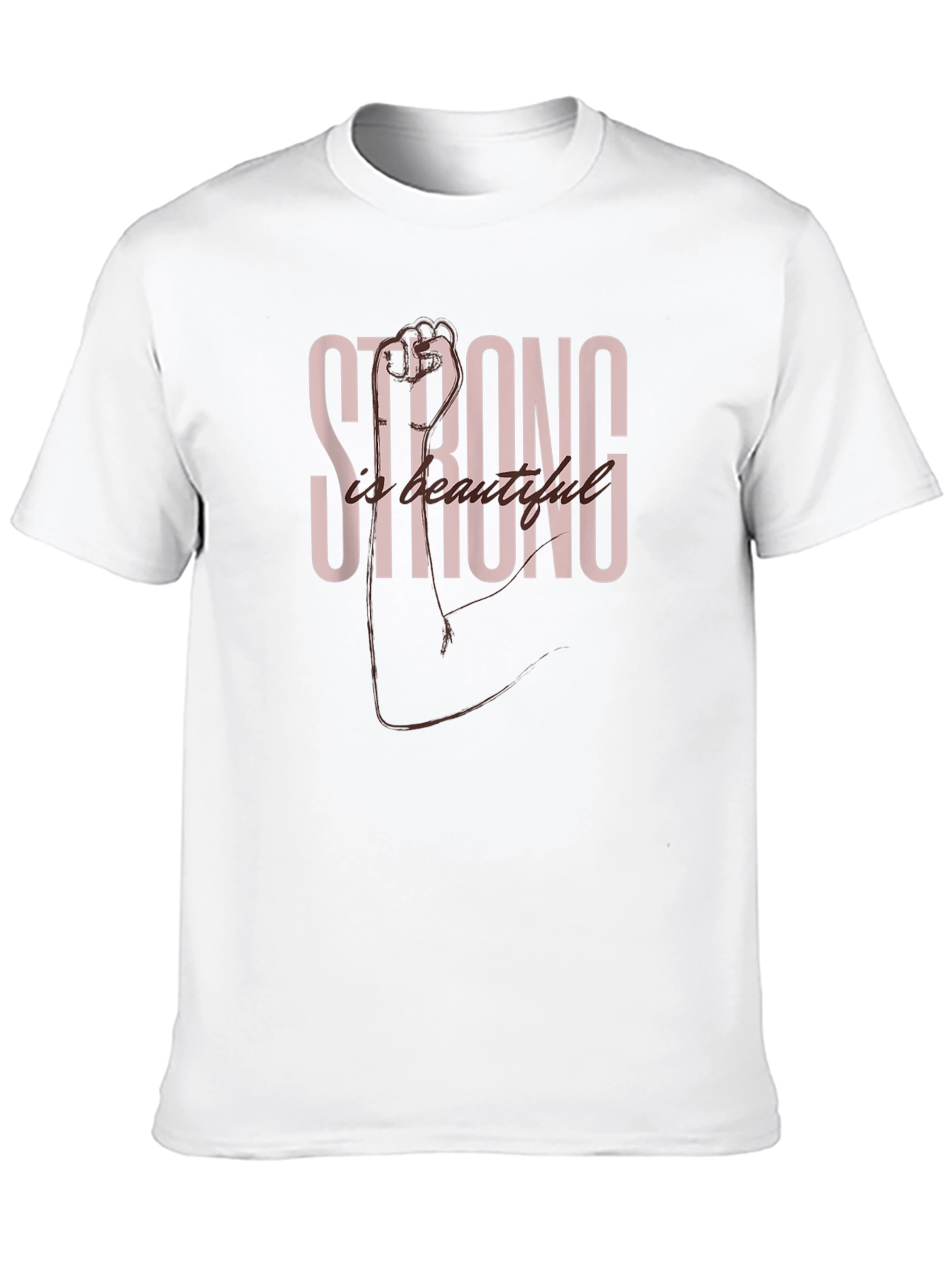 Strong is Beautiful Graphic T-Shirt