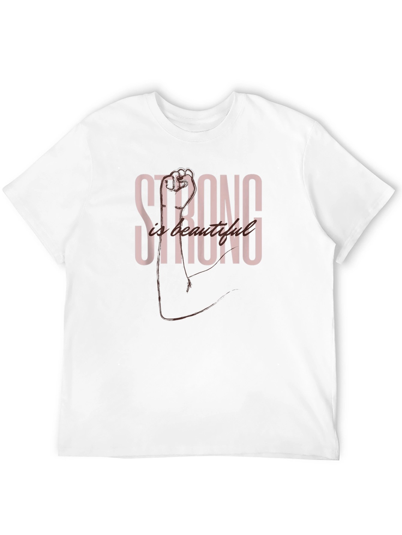 Strong is Beautiful Graphic T-Shirt