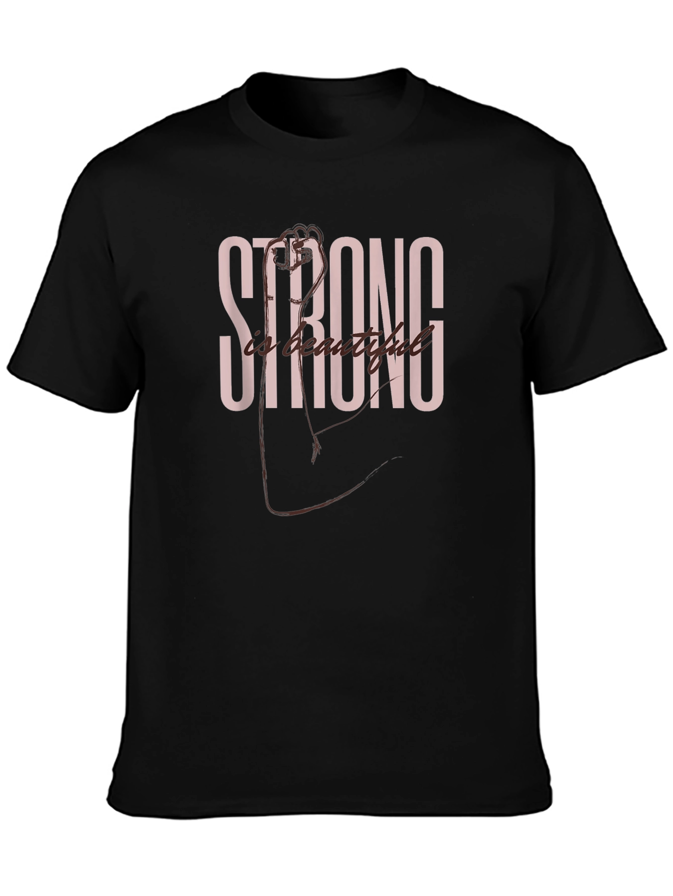 Strong is Beautiful Graphic T-Shirt