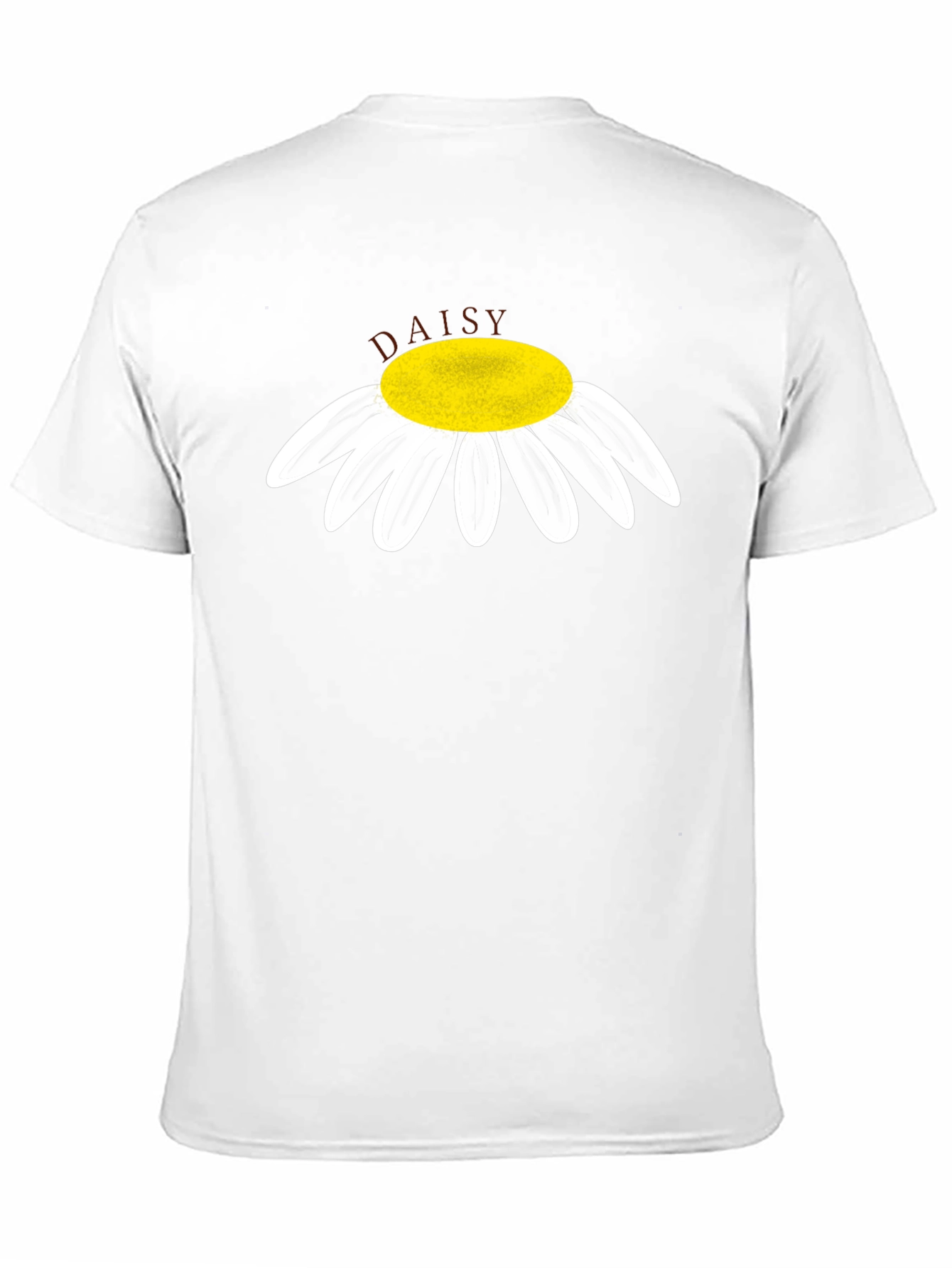 Daisy Graphic Tee - Stylish Black Cotton T-Shirt