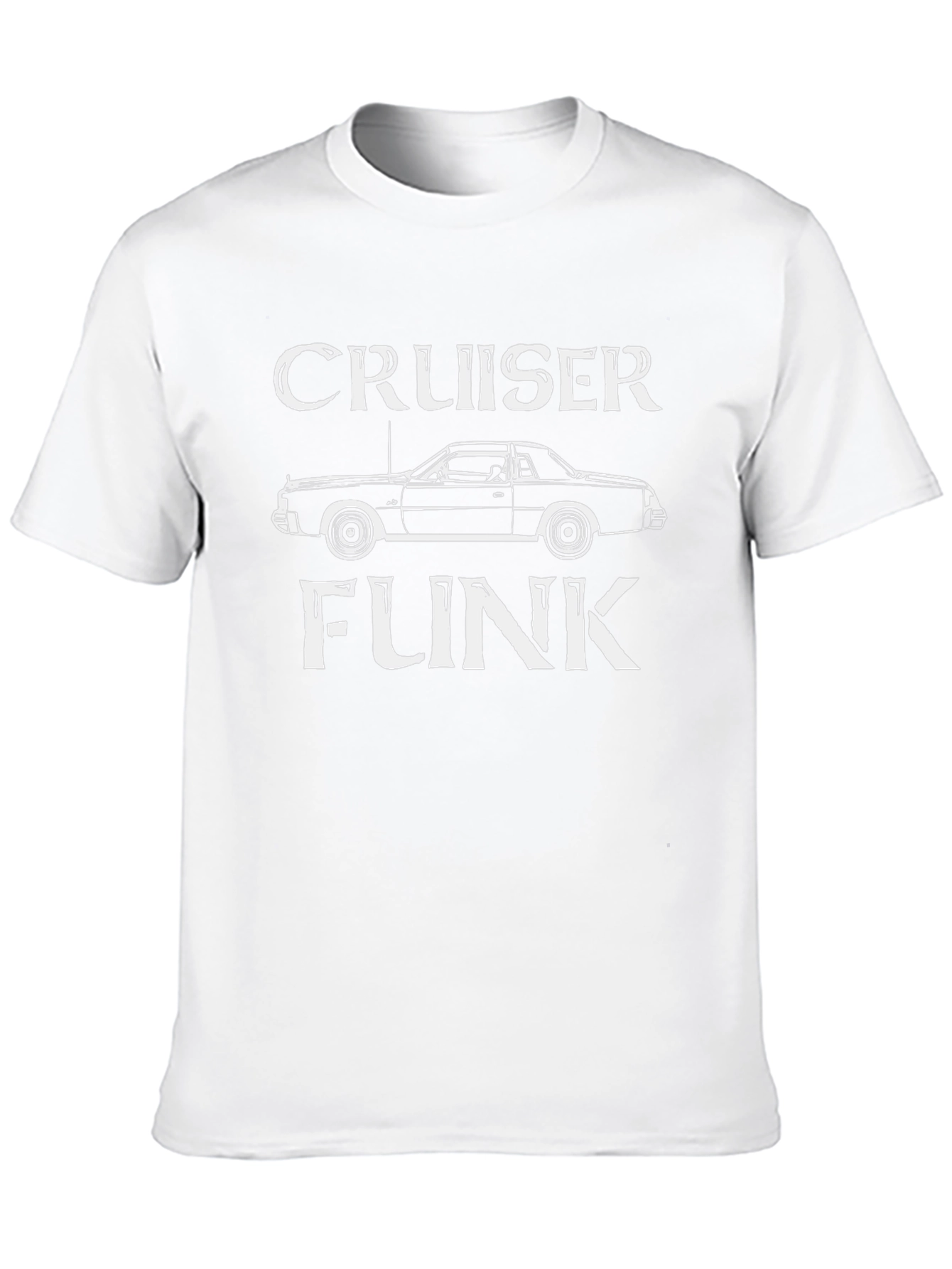 Cruiser Funk Car Graphic T-Shirt - Black