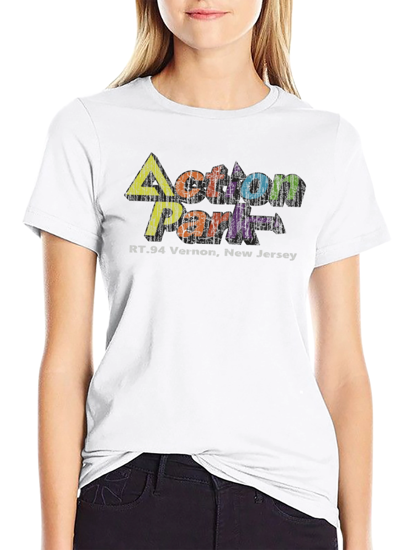 Action Park New Jersey Black T-Shirt