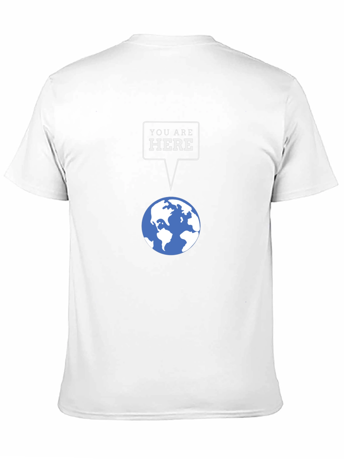 You Are Here Graphic Tee - Black