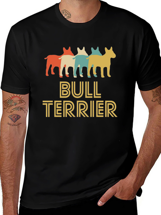 Retro Bull Terrier T-Shirt