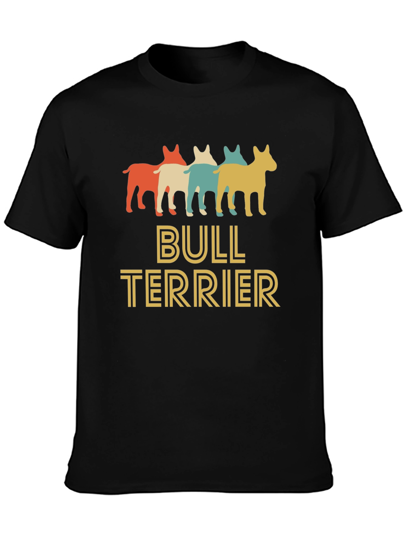 Retro Bull Terrier T-Shirt