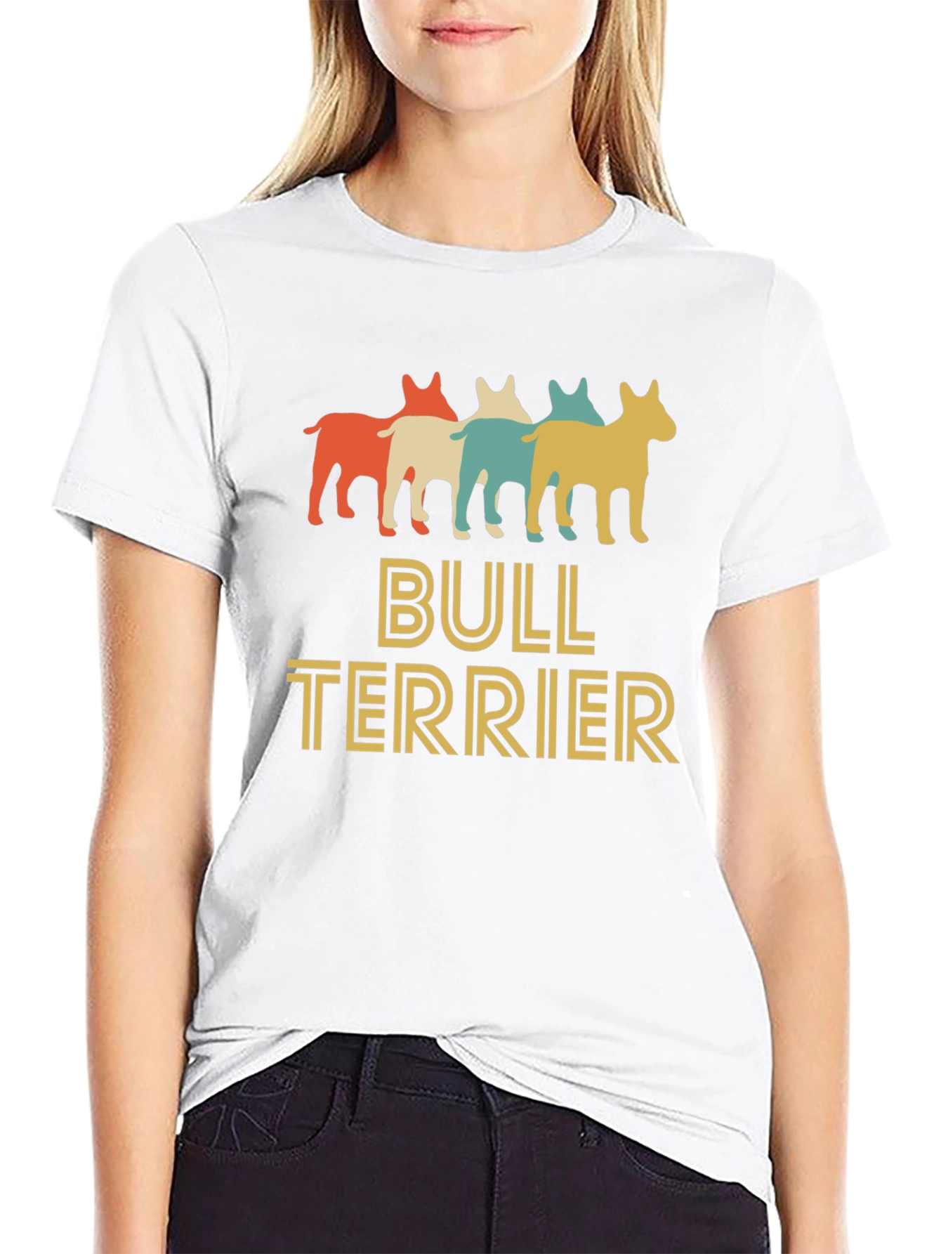 Retro Bull Terrier T-Shirt