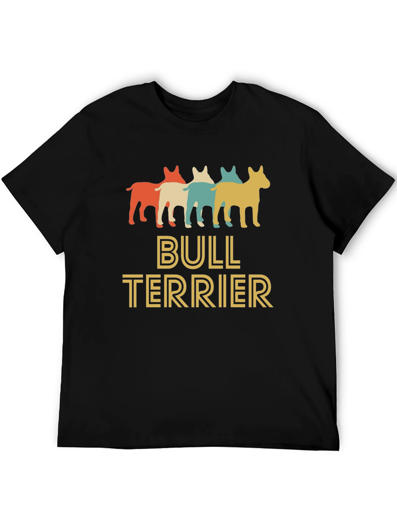 Retro Bull Terrier T-Shirt
