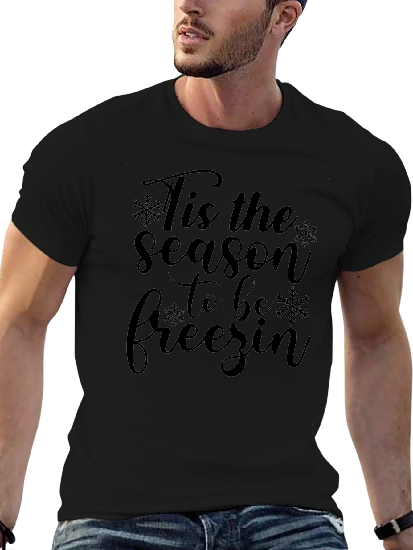 Tis the Season to be Freezin Graphic Tee