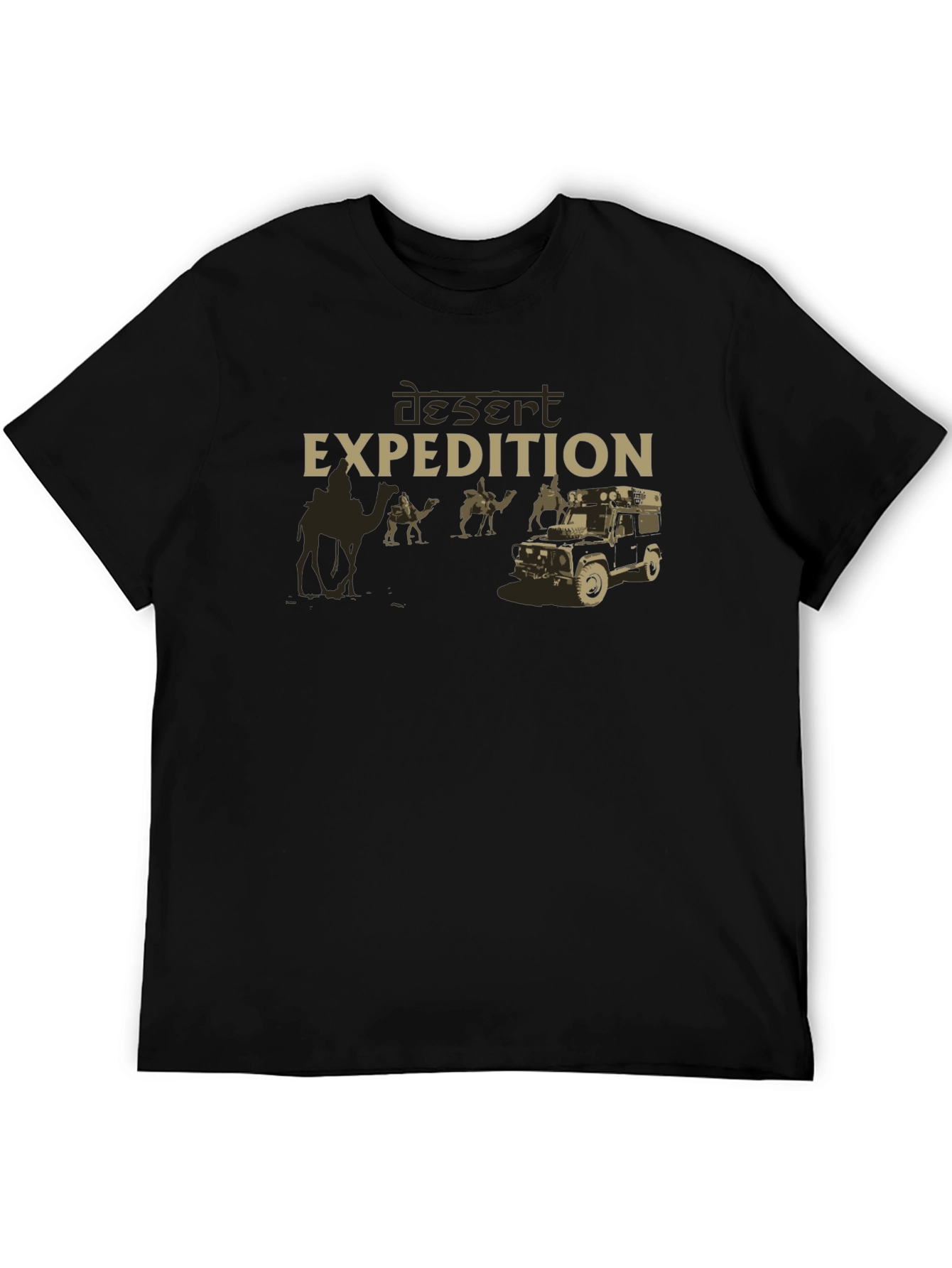 Desert Expedition Black T-Shirt