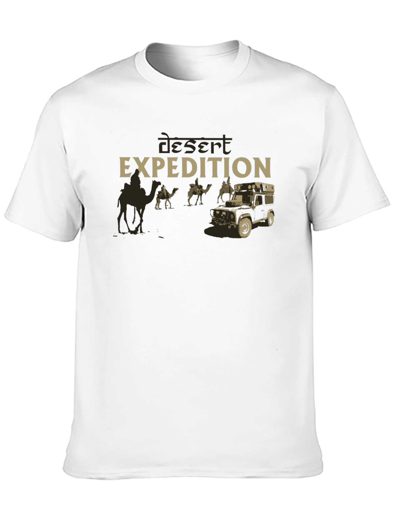 Desert Expedition Black T-Shirt