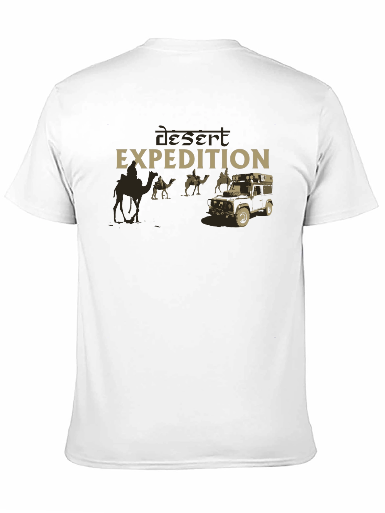 Desert Expedition Black T-Shirt