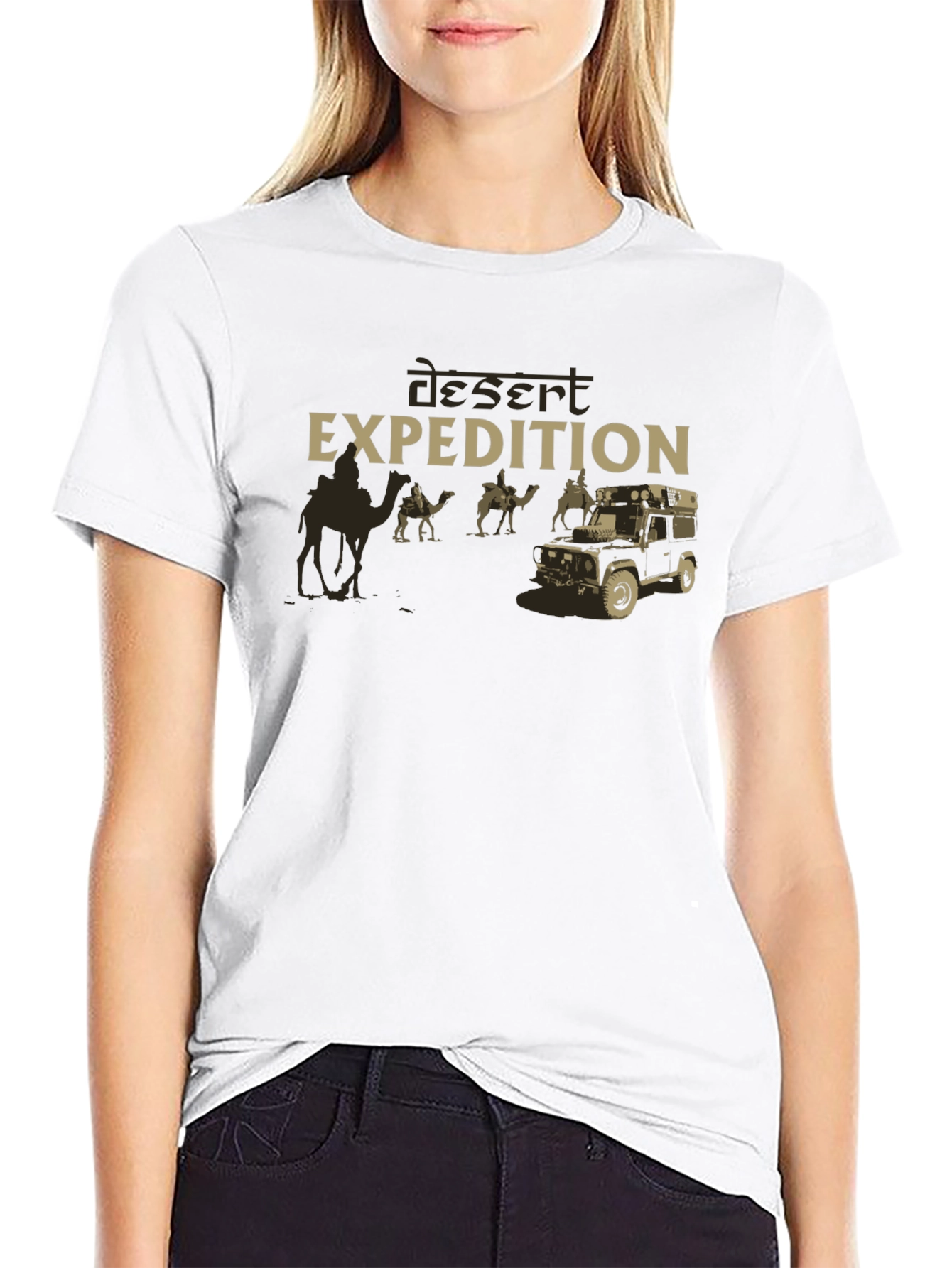 Desert Expedition Black T-Shirt