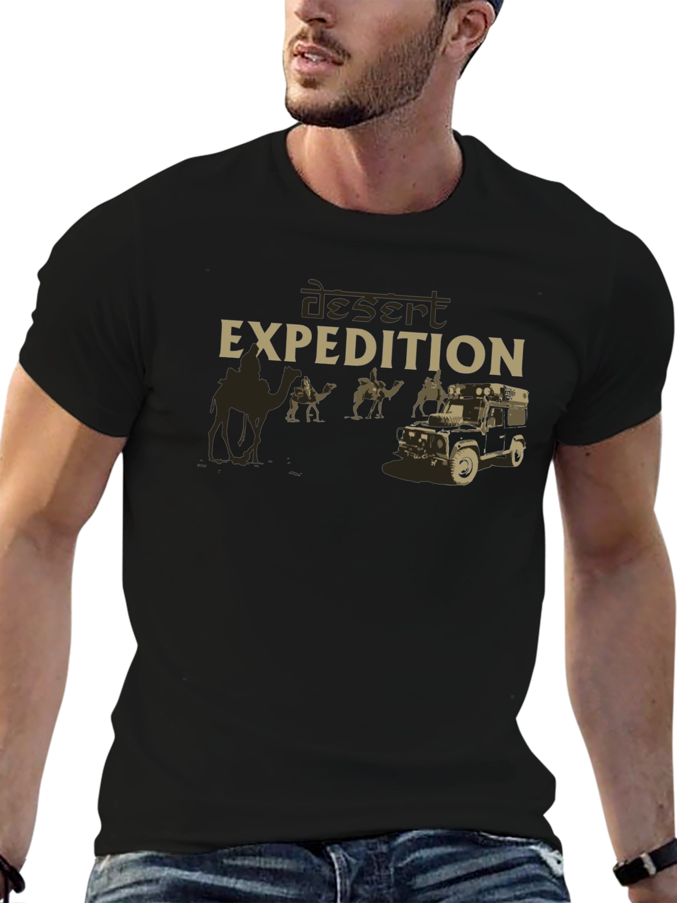 Desert Expedition Black T-Shirt