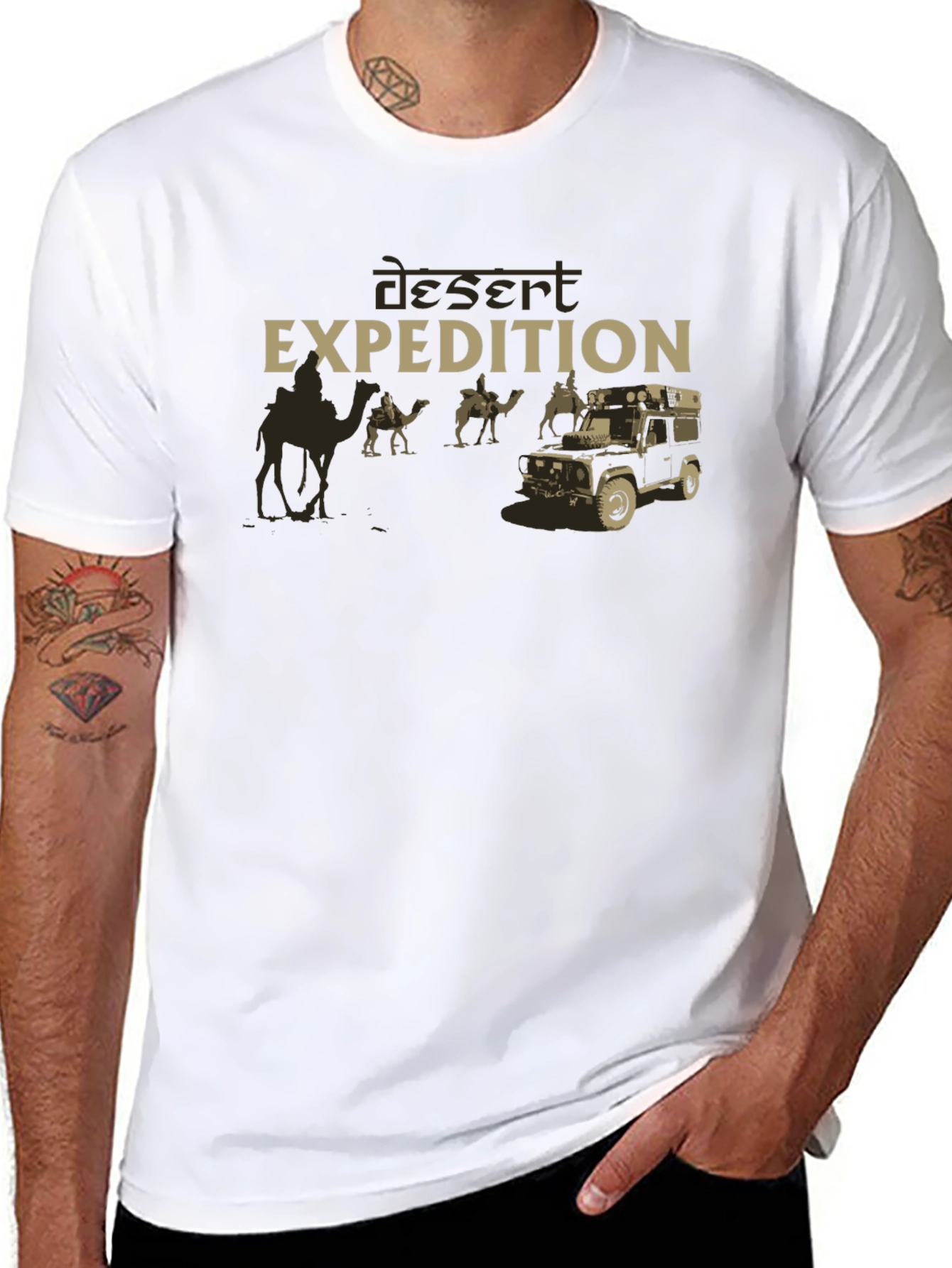Desert Expedition Black T-Shirt