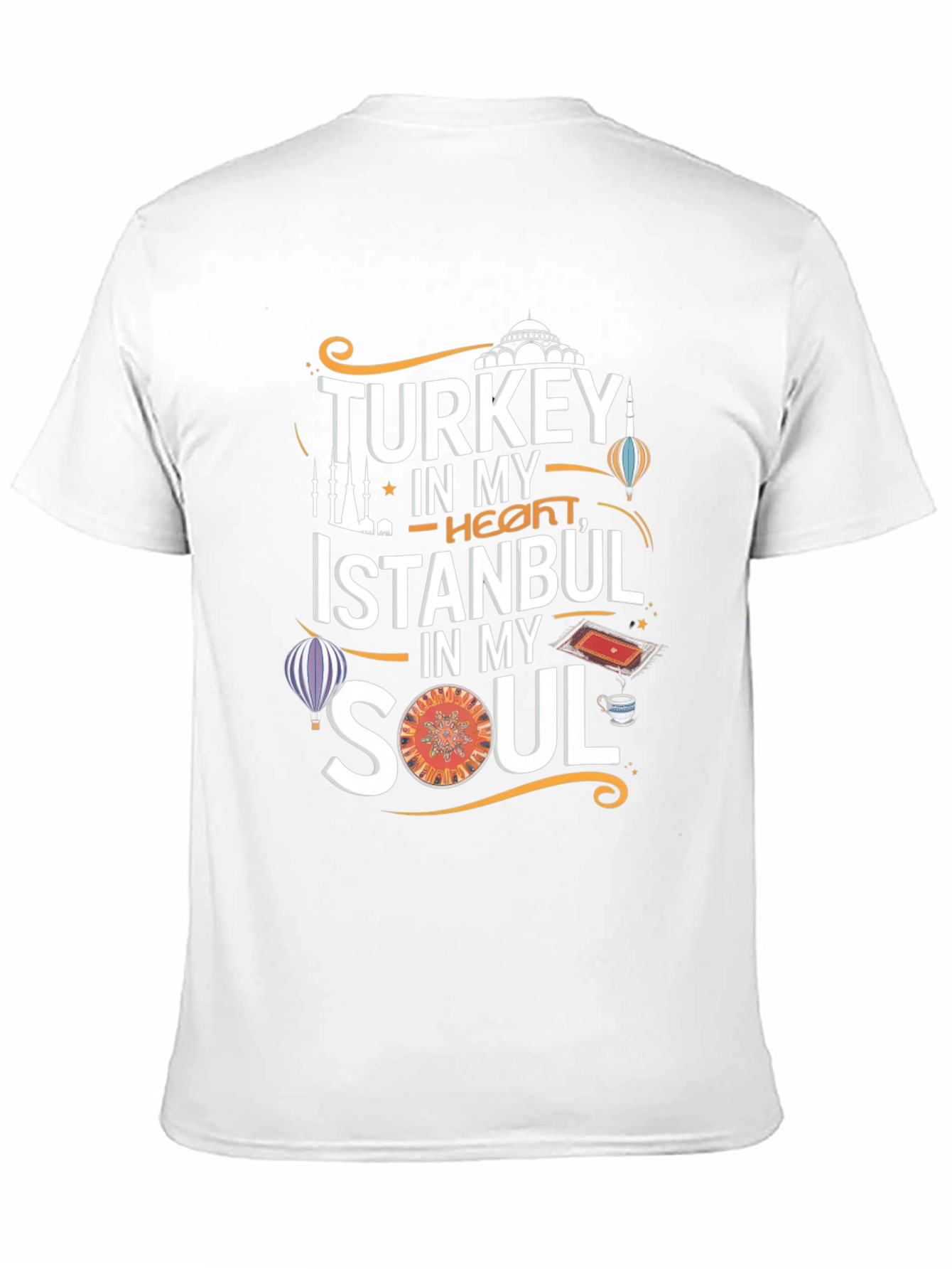 Turkey Istanbul Soul T-Shirt - Black