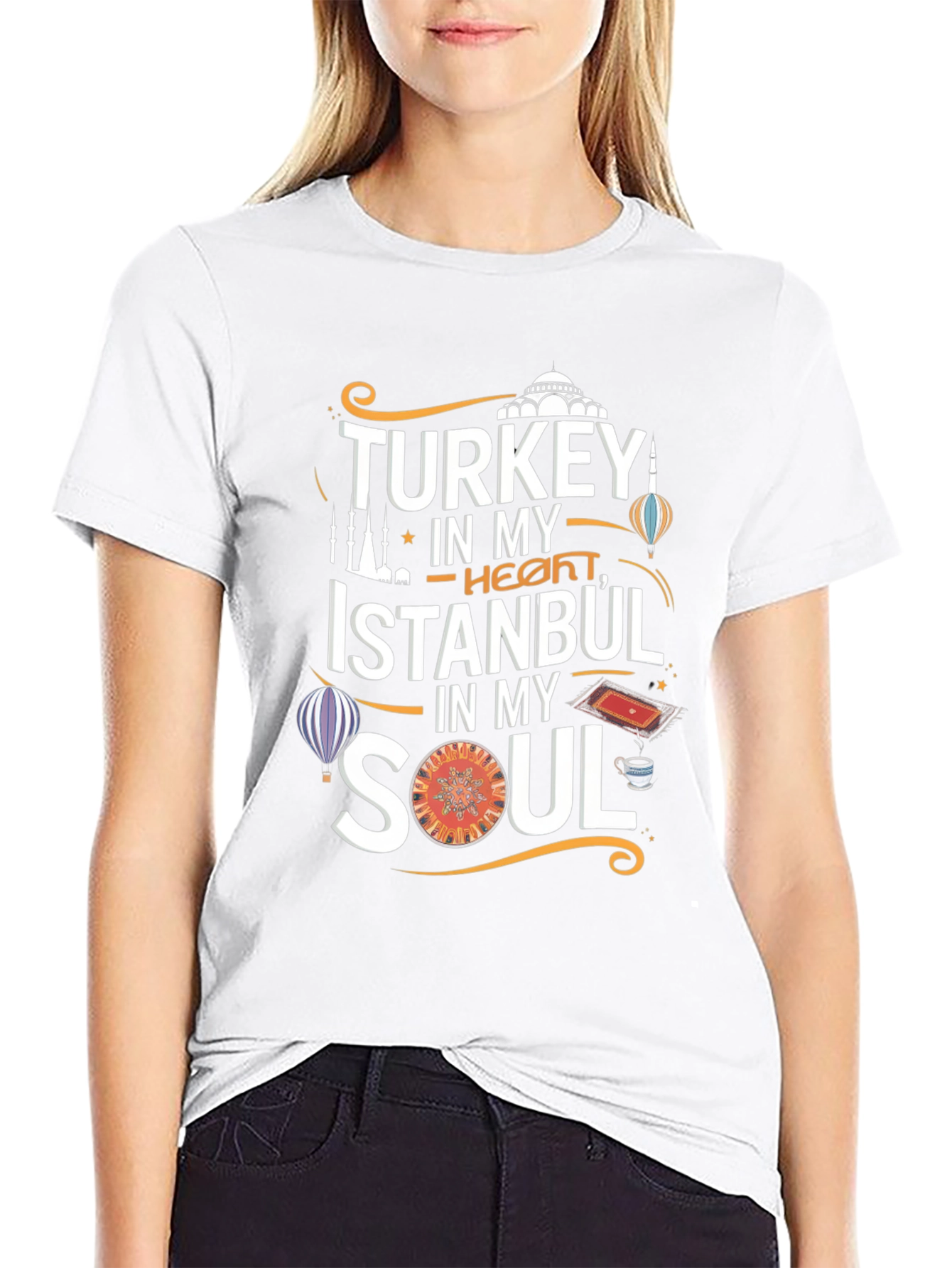 Turkey Istanbul Soul T-Shirt - Black