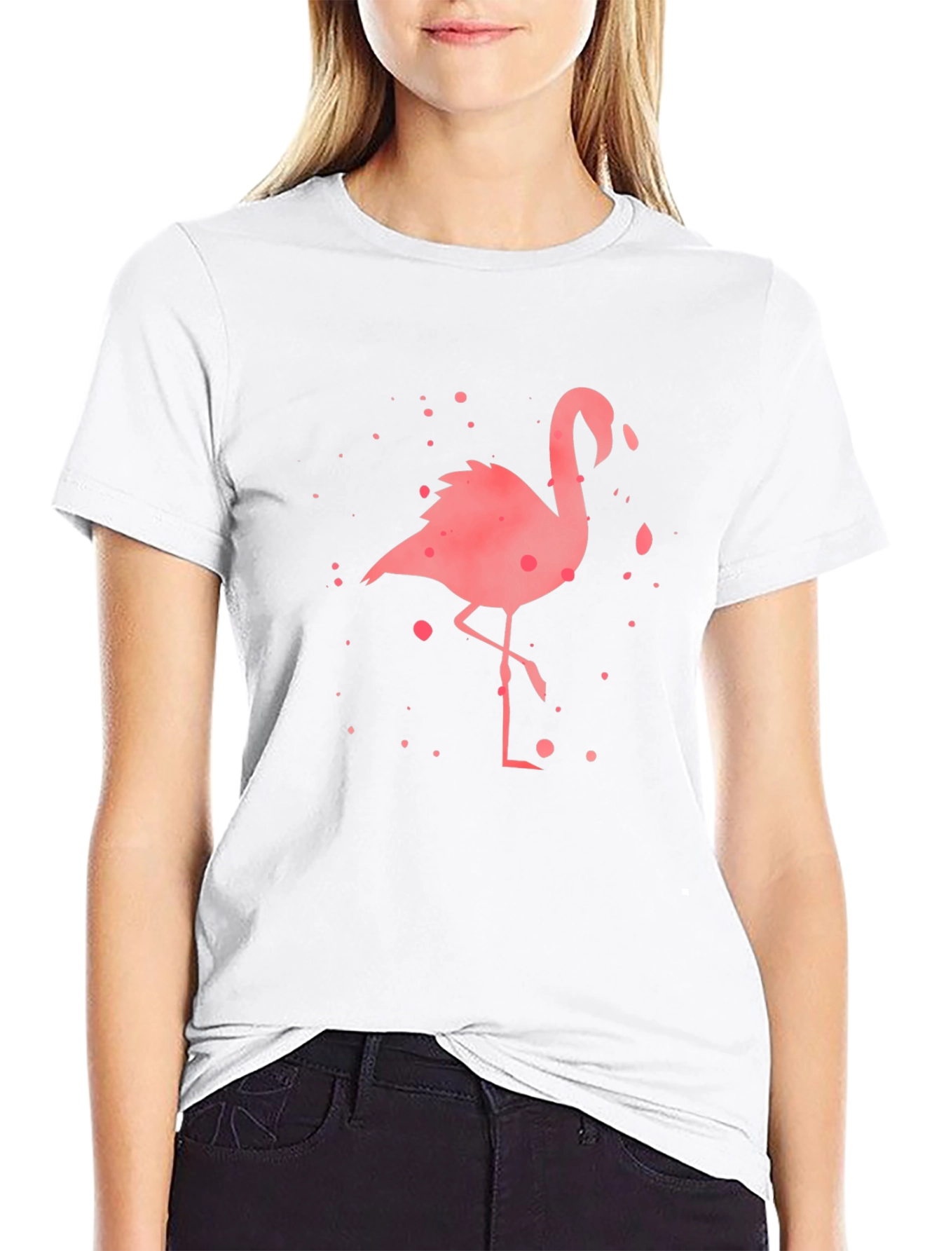 Black Flamingo Graphic Tee - Stylish Mens Casual Wear