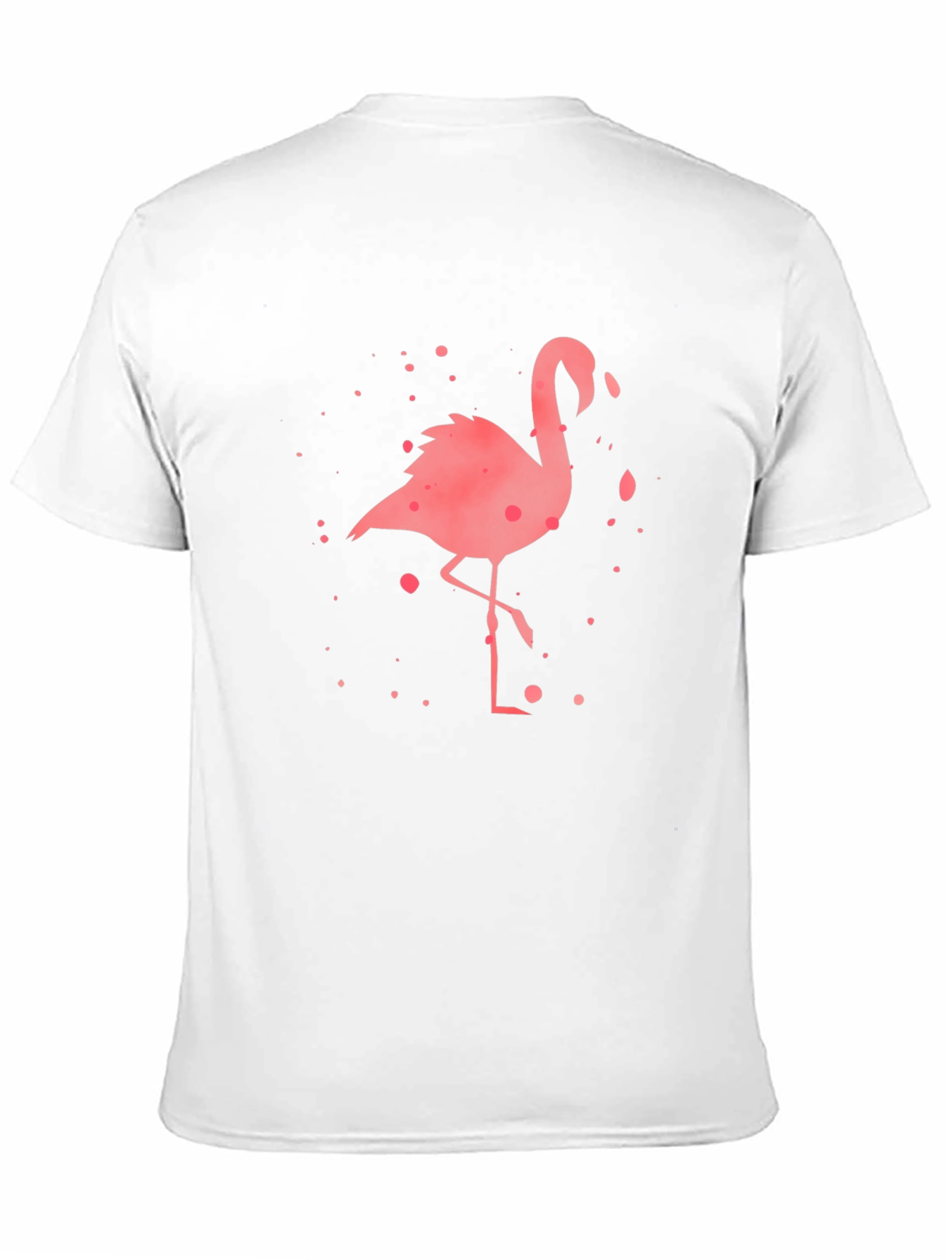 Black Flamingo Graphic Tee - Stylish Mens Casual Wear