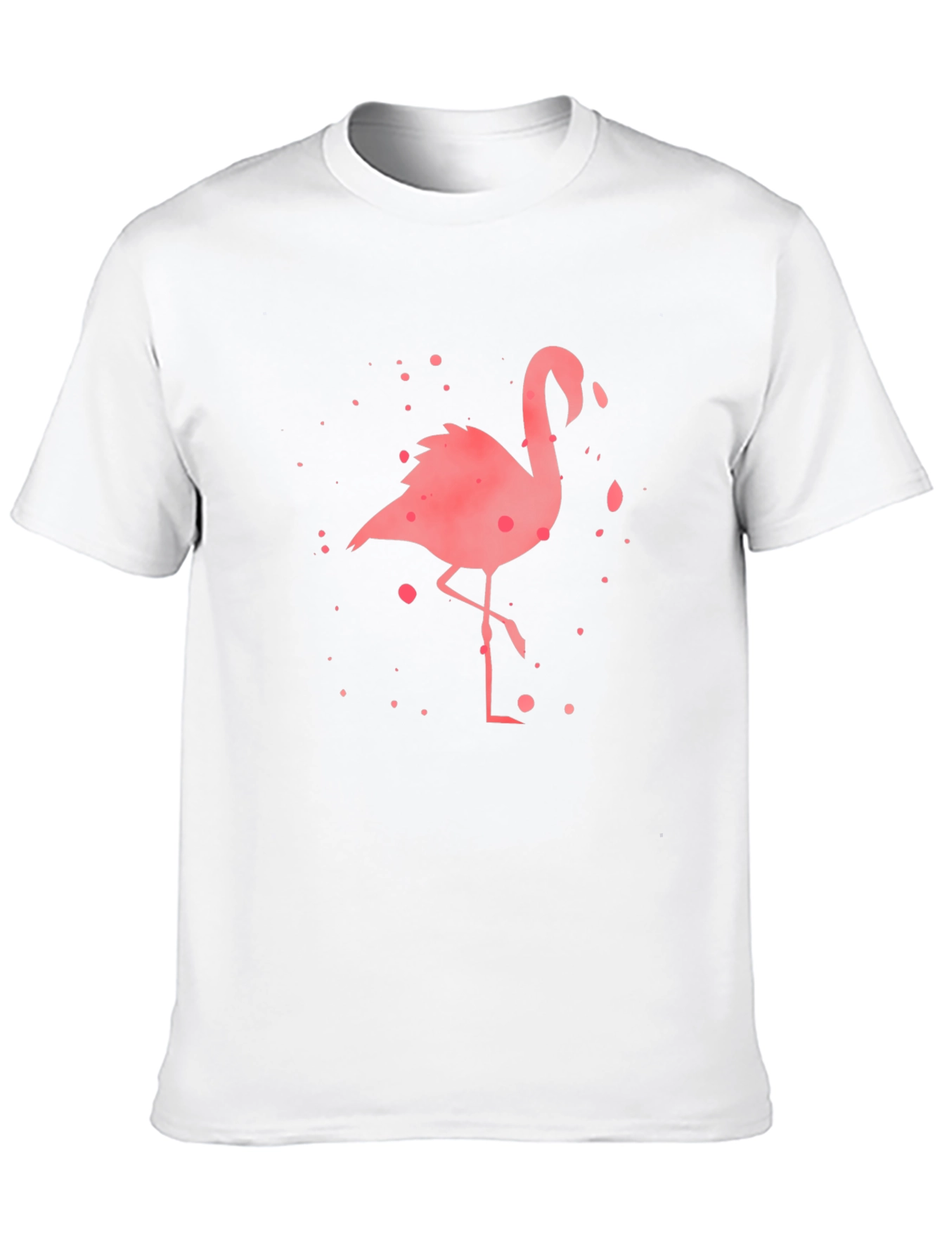 Black Flamingo Graphic Tee - Stylish Mens Casual Wear