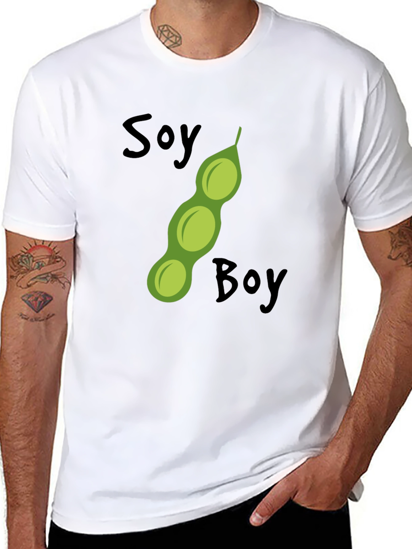 Soy Boy Black T-Shirt