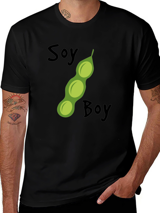 Soy Boy Black T-Shirt